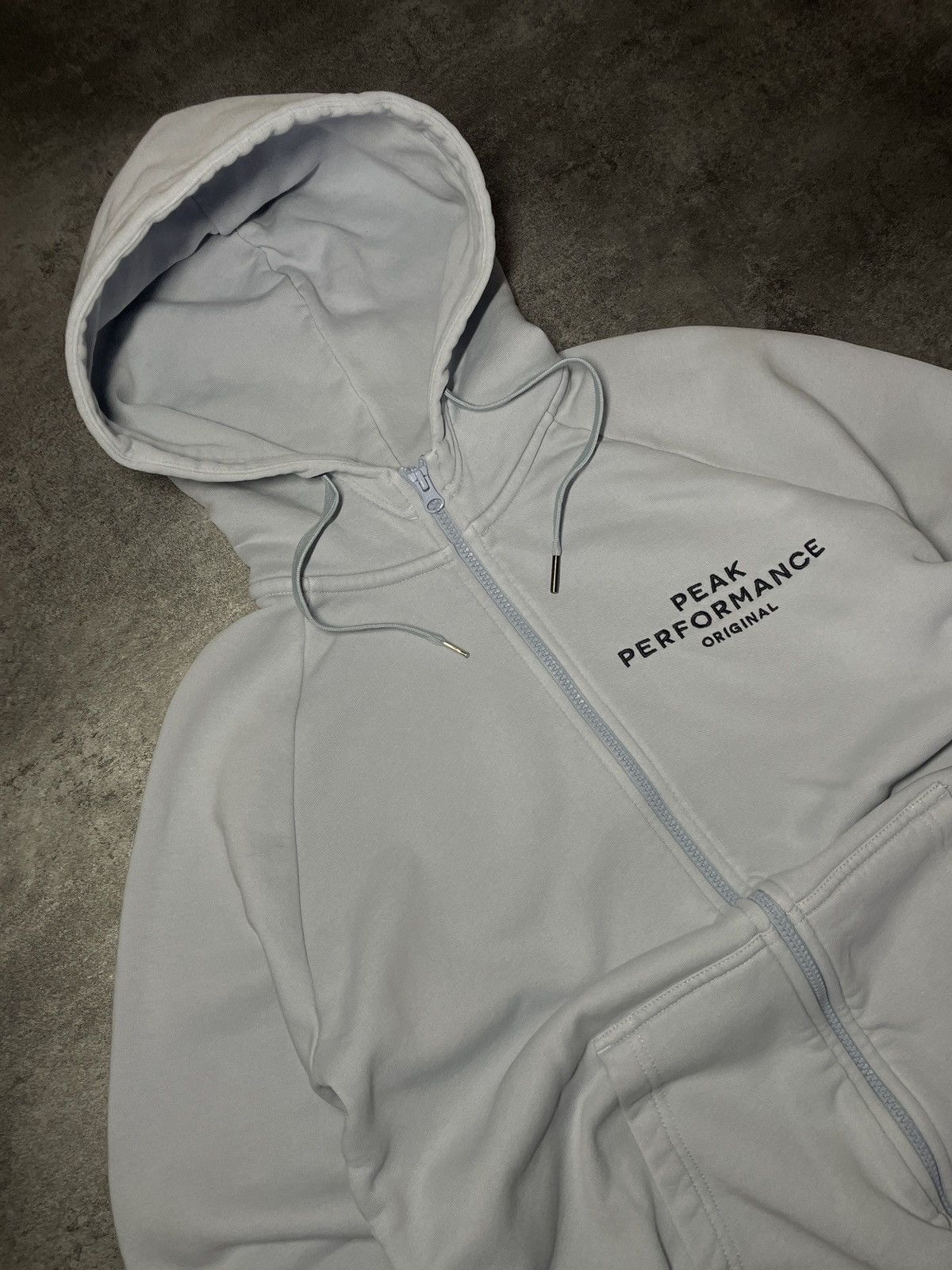 Peak Performance 🔥RARE🔥Peak Performance Baby Blue Hoodie Zip Rare Hype Size US M / EU 48-50 / 2 - 2 Thumbnail