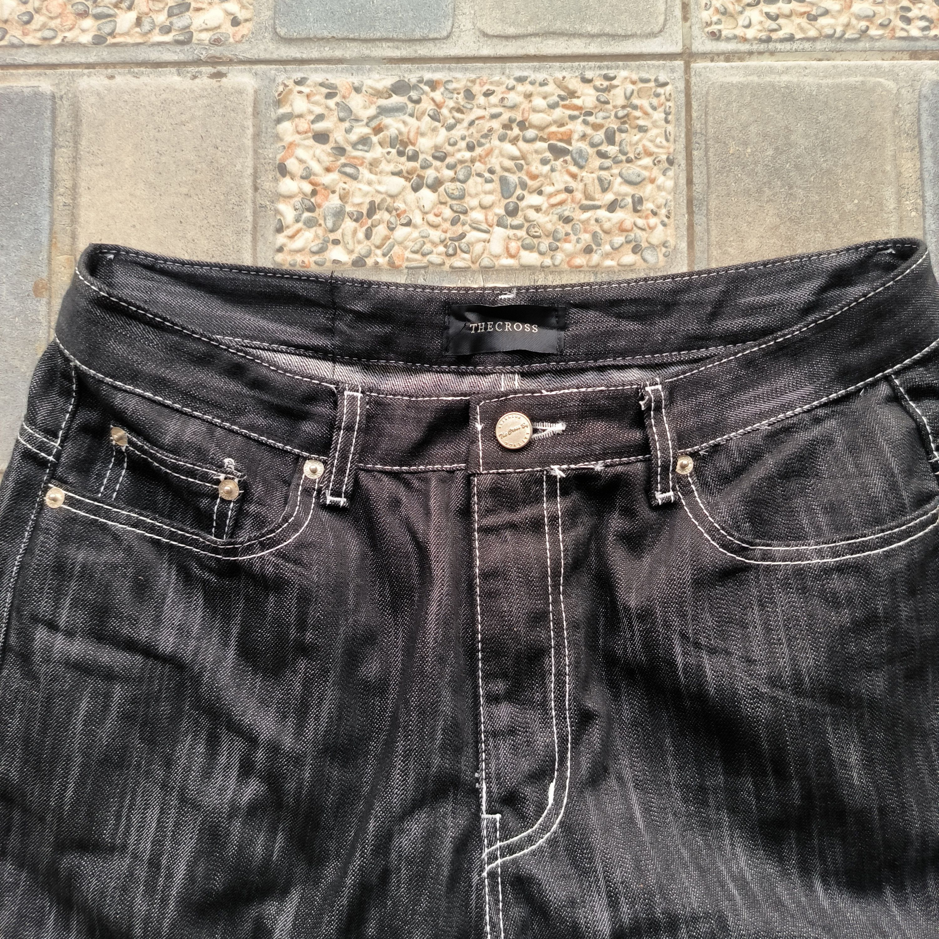 Japanese Brand TheCross Baggy Jeans Size US 34 / EU 50 - 2 Thumbnail
