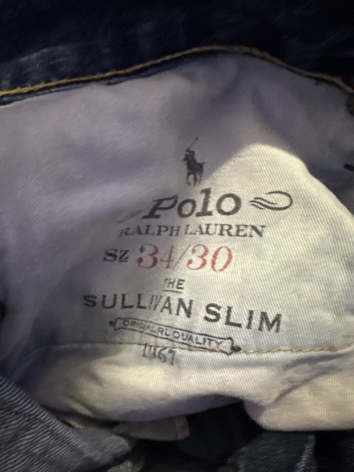 Polo Ralph Lauren Polo demin Rare slight baggy jeans Size US 34 / EU 50 - 5 Thumbnail