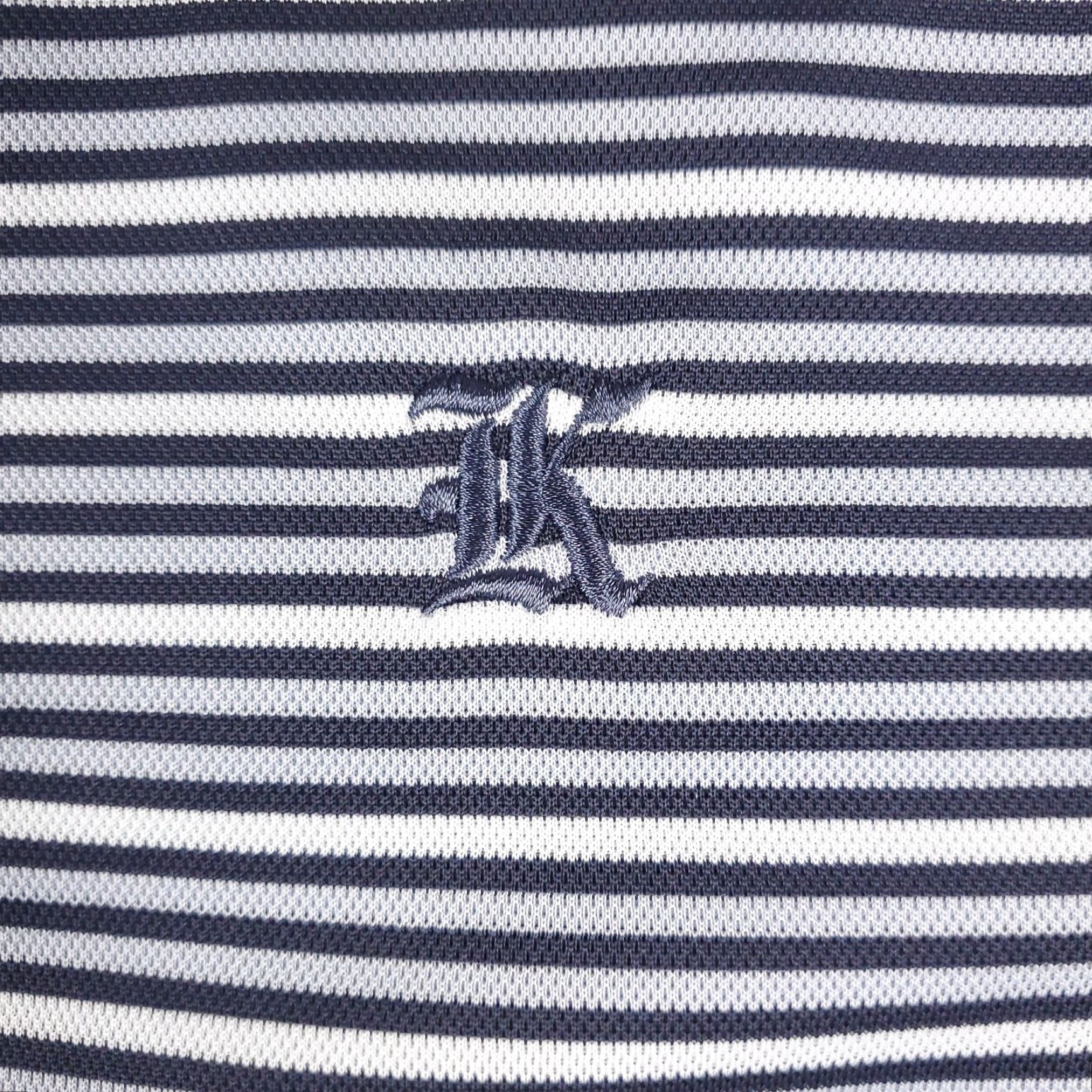 Nike Nike Polo Shirt Mens M Blue Striped Swoosh Golf Casual Short Sleeve polo shirt Nike Golf Men Medium Blue Striped Swoosh Size US M / EU 48-50 / 2 - 2 Thumbnail