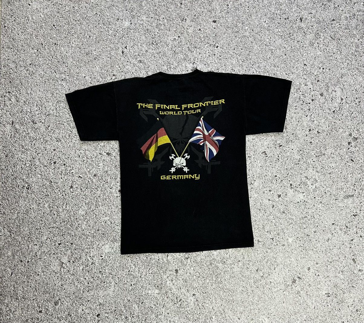 Band Tees × Iron Maiden Iron Maiden "The Final Frontier" 2010 World Tour T-Shirt Size US L / EU 52-54 / 3 - 6 Thumbnail