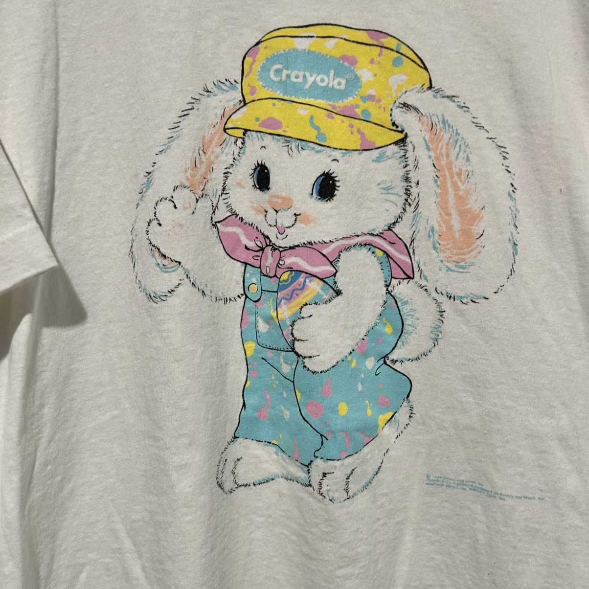 Fruit Of The Loom Vintage Crayola Easter Hallmark Fruit of the Loom T-Shirt Size US XL / EU 56 / 4 - 2 Thumbnail