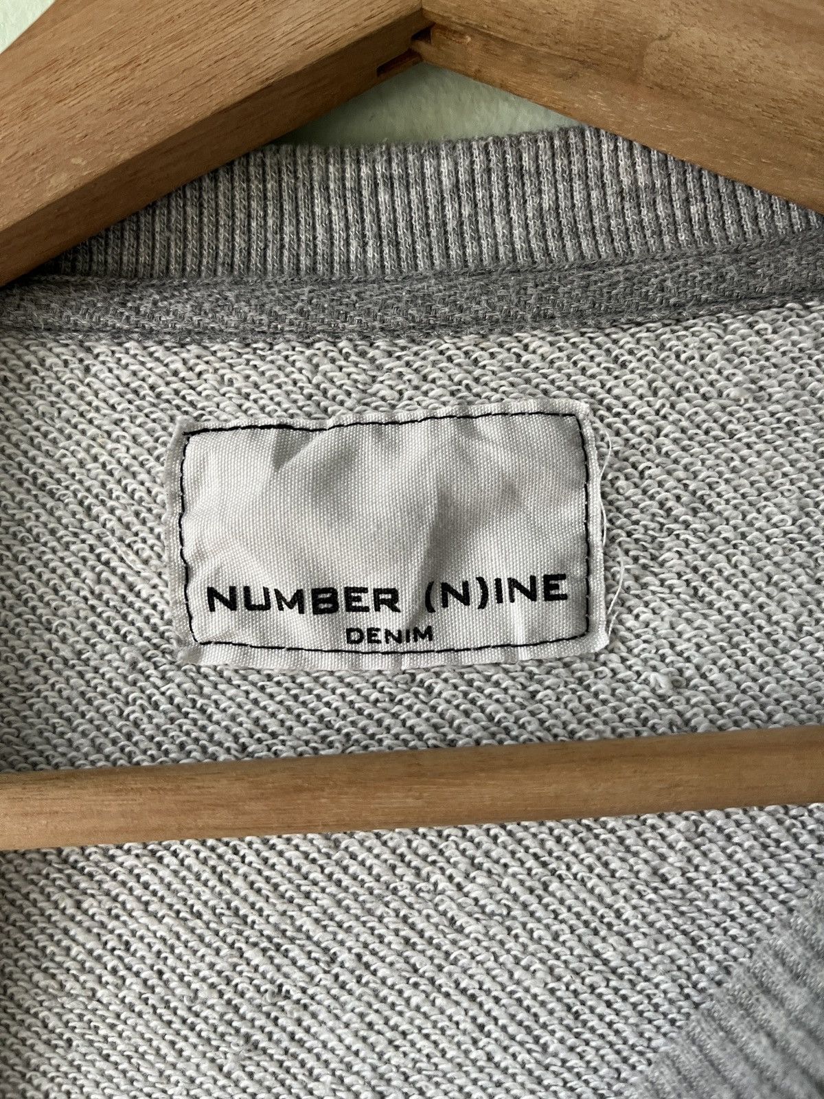Number (N)ine Number Nine Denim Sweatshirt Size US M / EU 48-50 / 2 - 6 Thumbnail