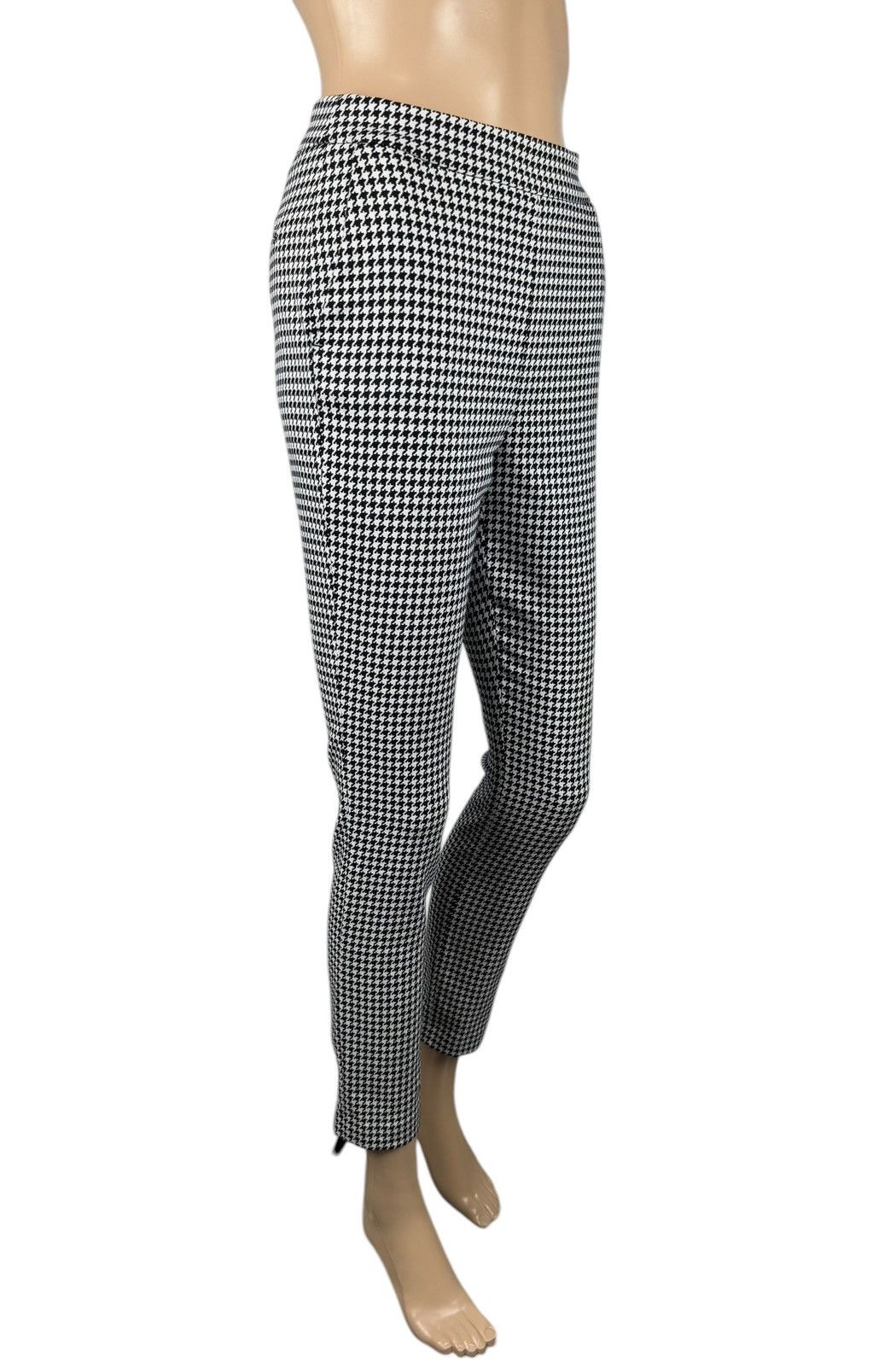 Sezane Sezane Leggings Cotton-Spandex Pants Glen-Check size FR34 Size 25" / US 0 / IT 36 - 2 Thumbnail