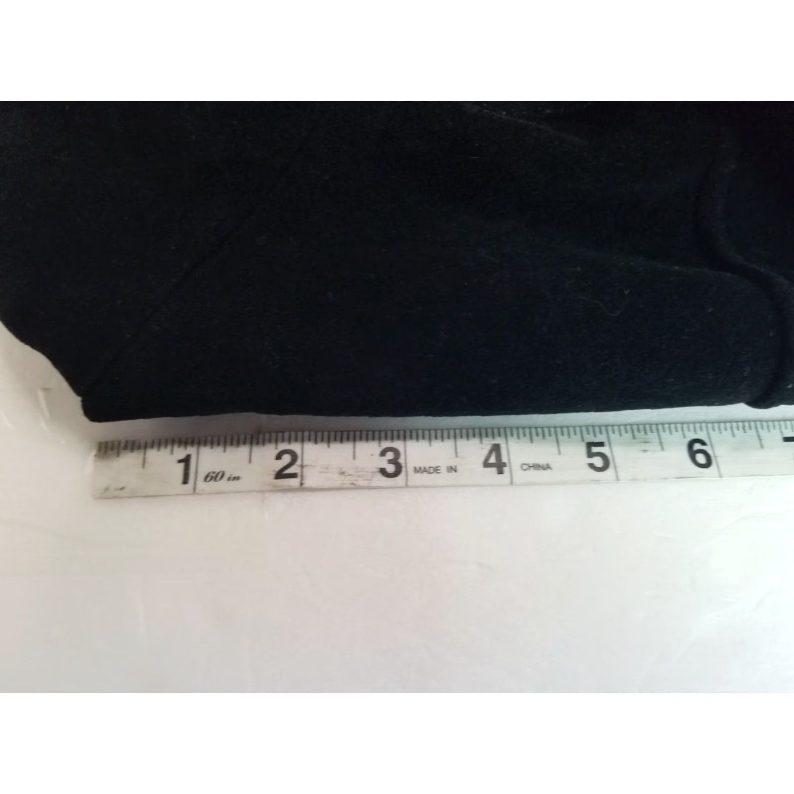 Velvet VINTAGE Gemini Coat Belted Velvet Black Fox Fur Collar Long XL Womens Overcoat Size XL / US 12-14 / IT 48-50 - 3 Thumbnail