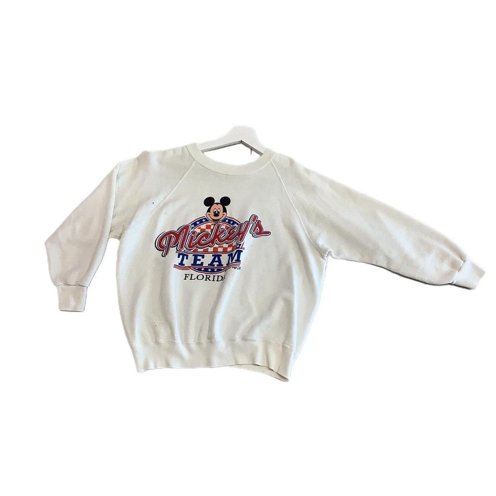 Velva Sheen Vintage 90s Mickeys Team Florida Crewneck Sweatshirt Size L / US 10 / IT 46 - 1 Thumbnail