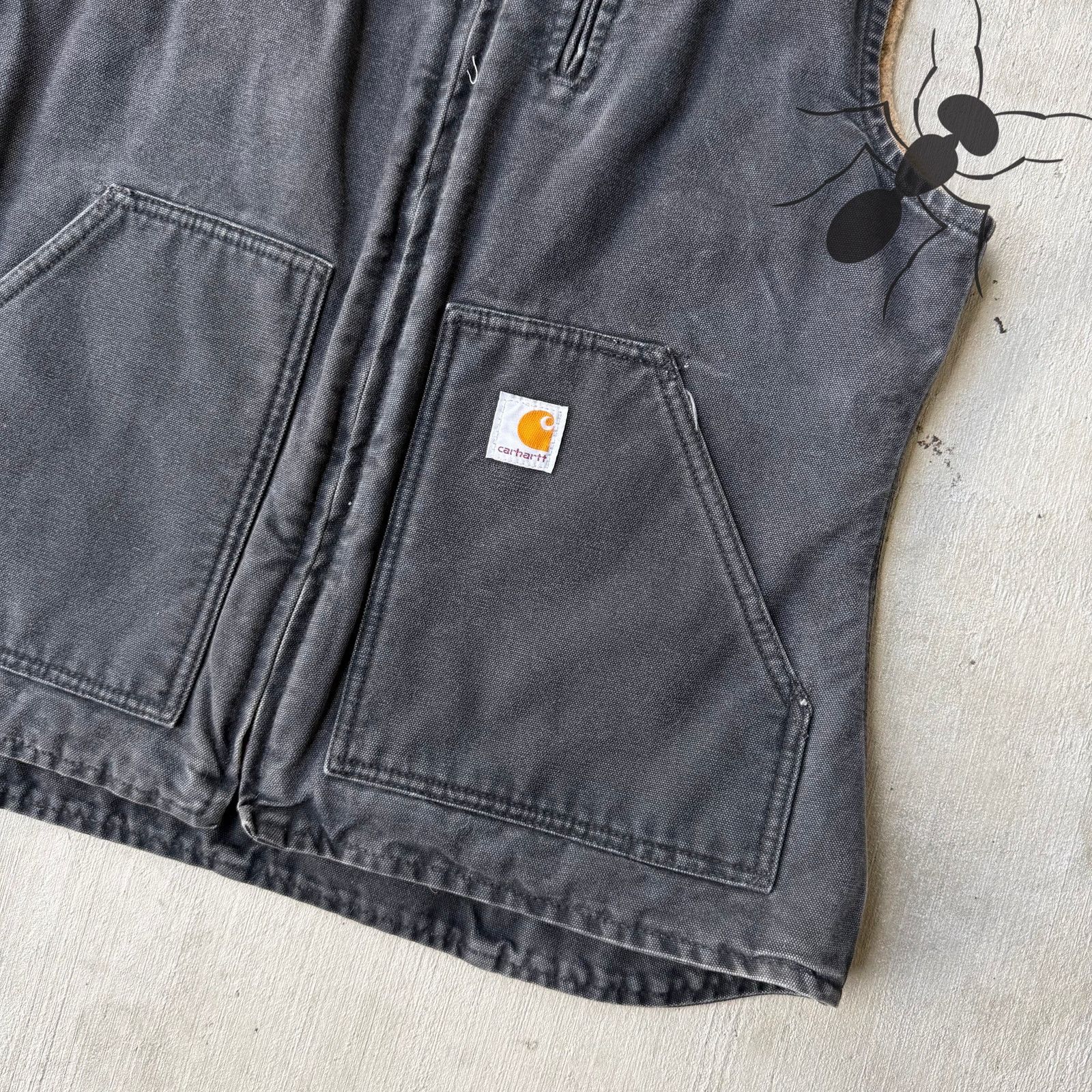 Carhartt × Vintage Carhartt WOMENS WV001 black work wear vest Size US M / EU 48-50 / 2 - 2 Thumbnail