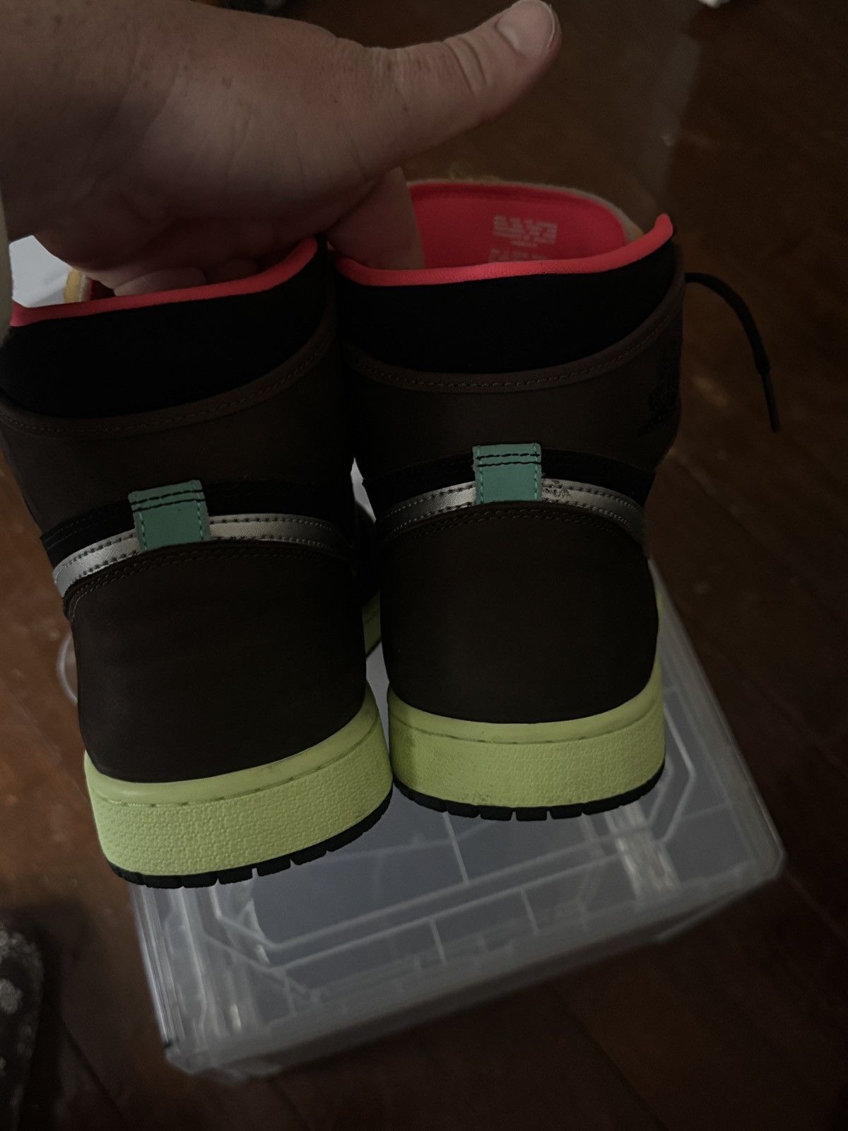Jordan Brand Jordan 1 Retro High Tokyo Bio Hack Size US 11.5 / EU 44-45 - 6 Thumbnail