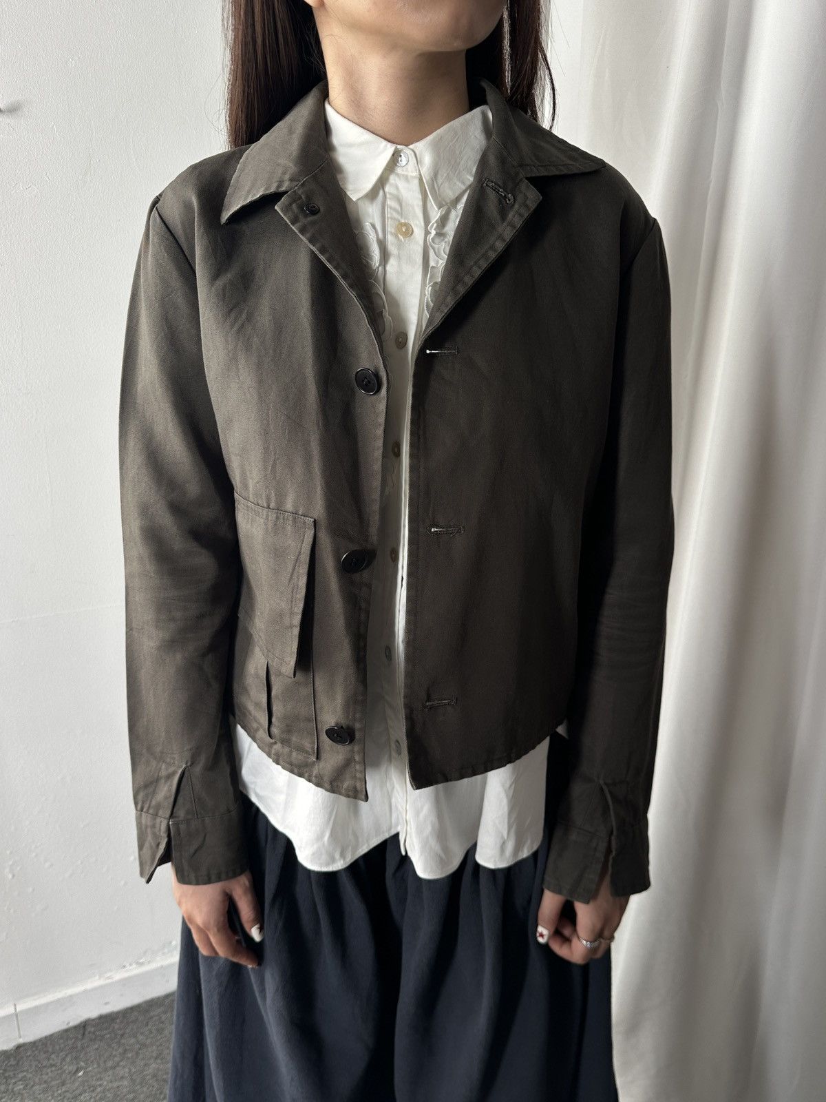 Yohji Yamamoto Yohji Yamamoto Single Pocket Jacket Size M / US 6-8 / IT 42-44 - 2 Thumbnail