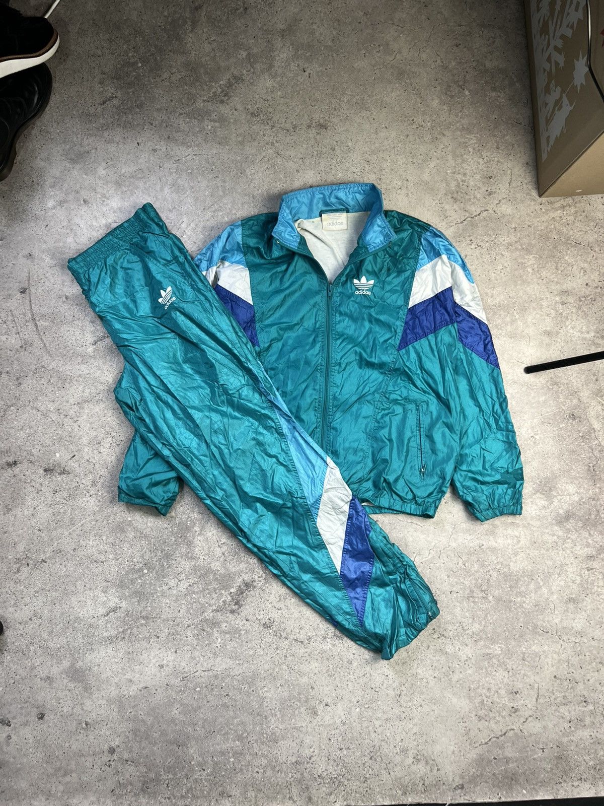 Adidas Adidas Track Suit Vintage Adiolor Firebird Jacket Size US M / EU 48-50 / 2 - 3 Thumbnail