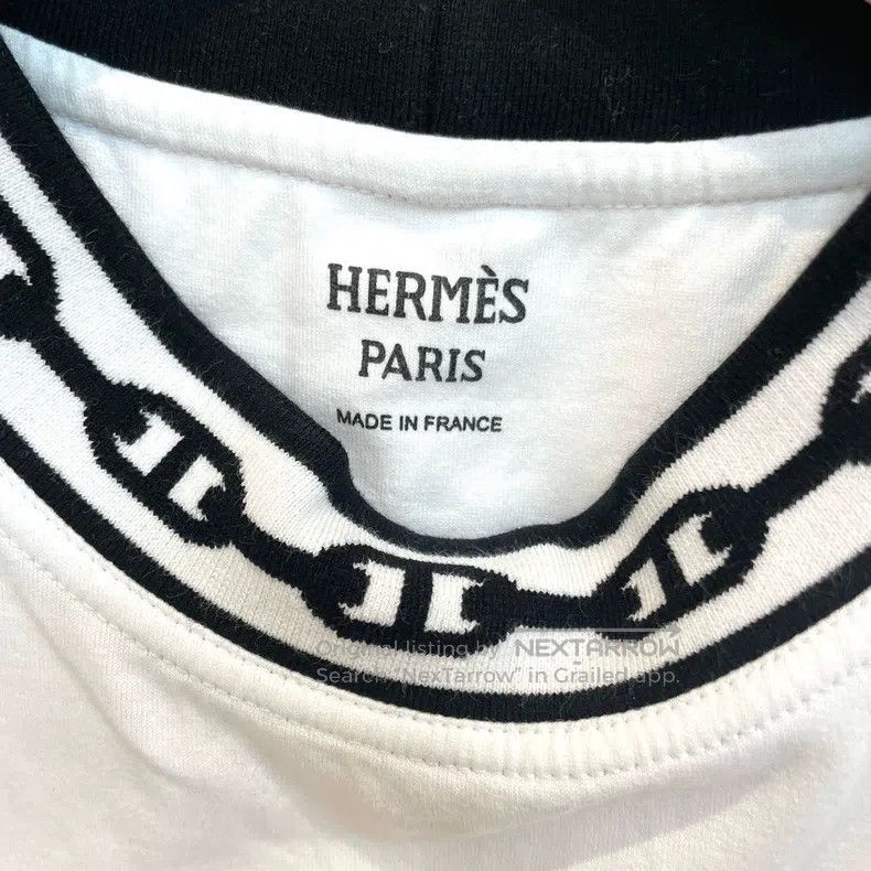 Hermes Hermes Pig Nose Cotton Short-Sleeve T-Shirt Size XS / US 0-2 / IT 36-38 - 3 Thumbnail