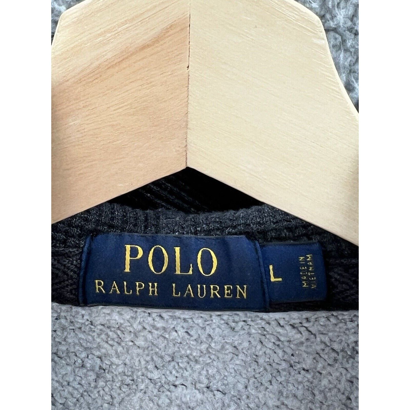 Polo Ralph Lauren Polo Ralph Lauren Gray Thermal Lined Hood Hoodie Sweatshirt Size US L / EU 52-54 / 3 - 3 Thumbnail