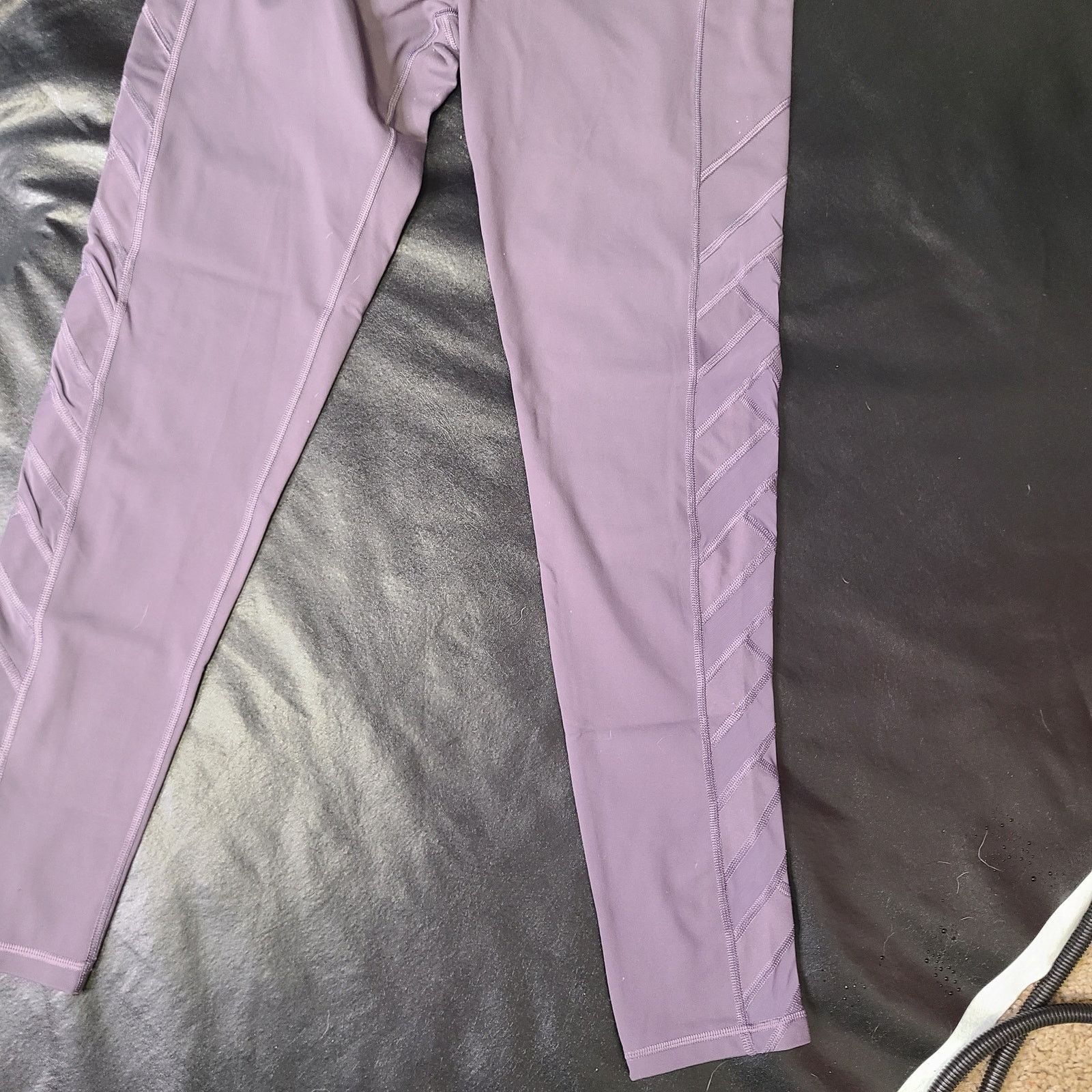 Victoria's Secret Victoria's Secret Sport Gray Leggings herringbone mesh large Size 34" / US 12 / IT 48 - 3 Thumbnail