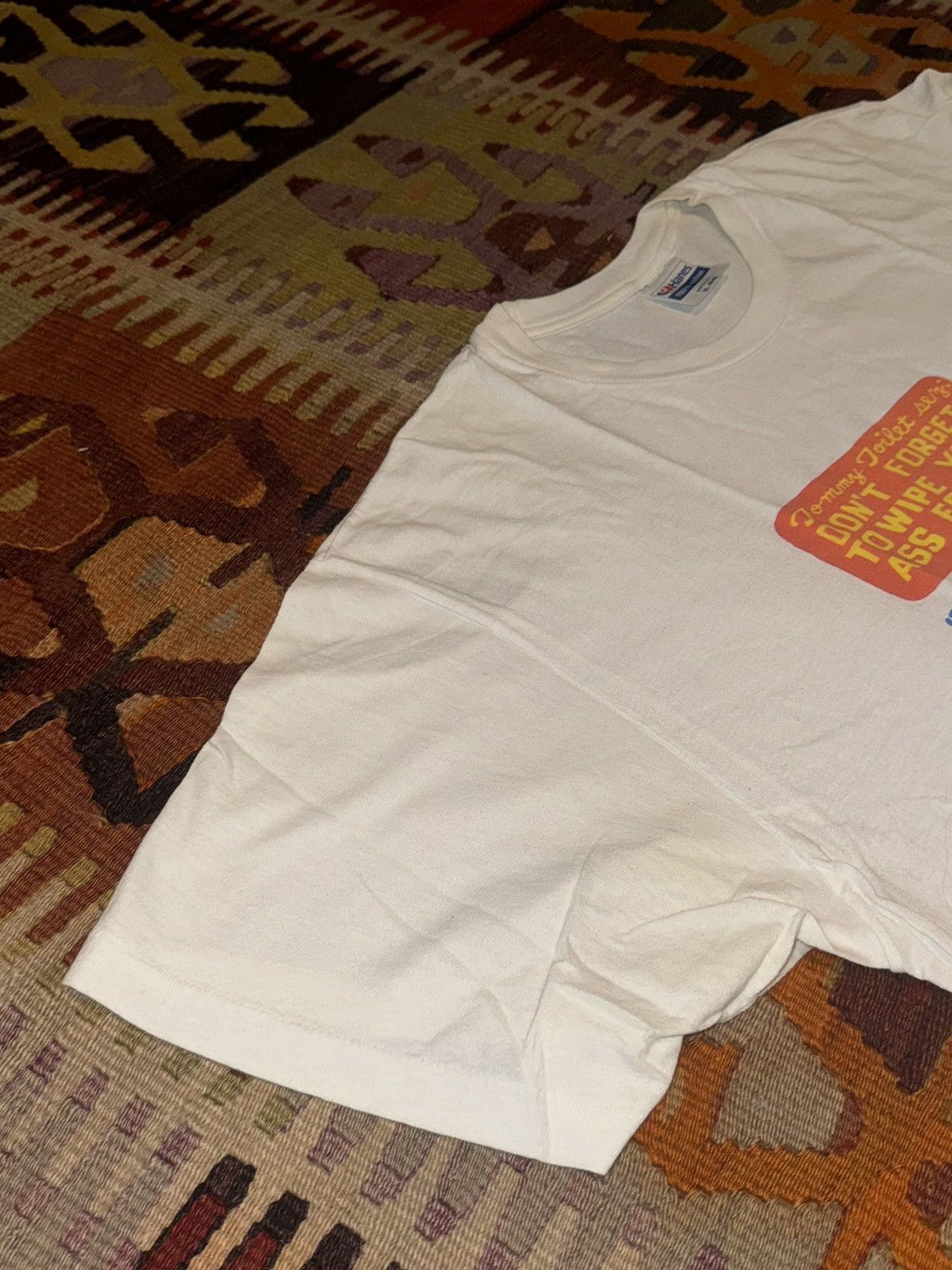 Vintage ultra rare robert r crumb grail tommy toilet last gasp xl us Size US XL / EU 56 / 4 - 6 Thumbnail