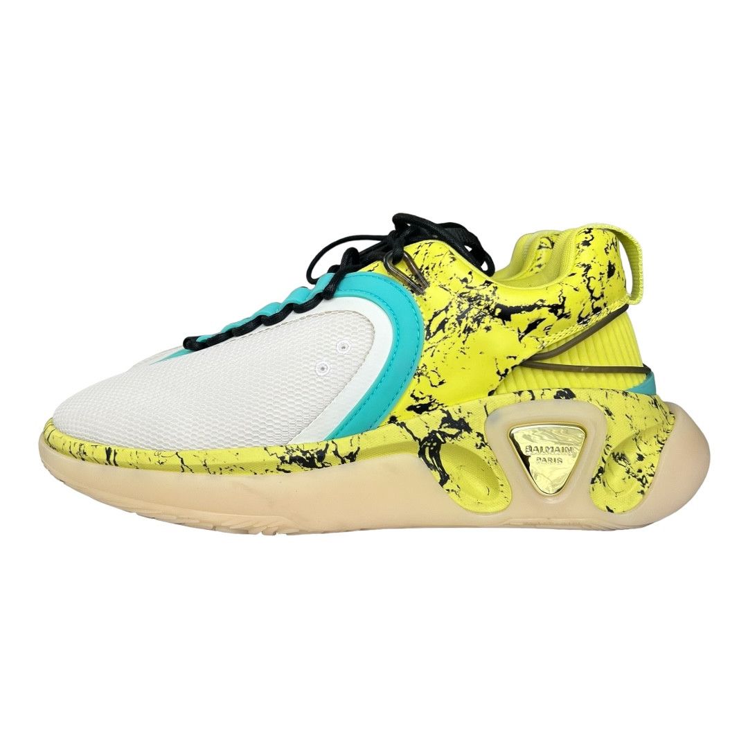 Balmain Balmain B Runner Platform Marble Print Sneaker Size US 10 / EU 43 - 3 Thumbnail