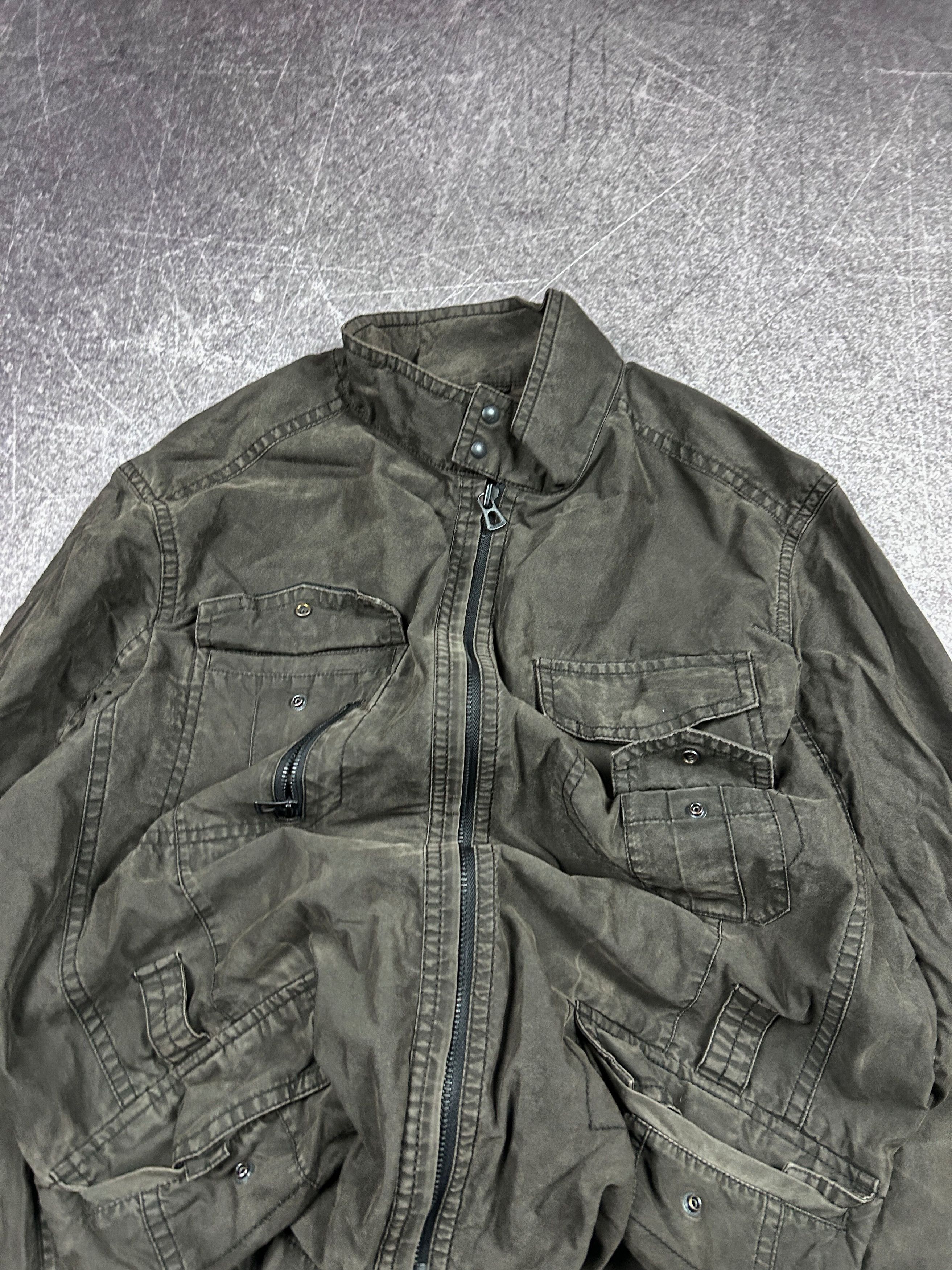 Hugo Boss VTG Avant Garde If Six Was Nine Style Cargo Jacket 90s Size US XL / EU 56 / 4 - 3 Thumbnail