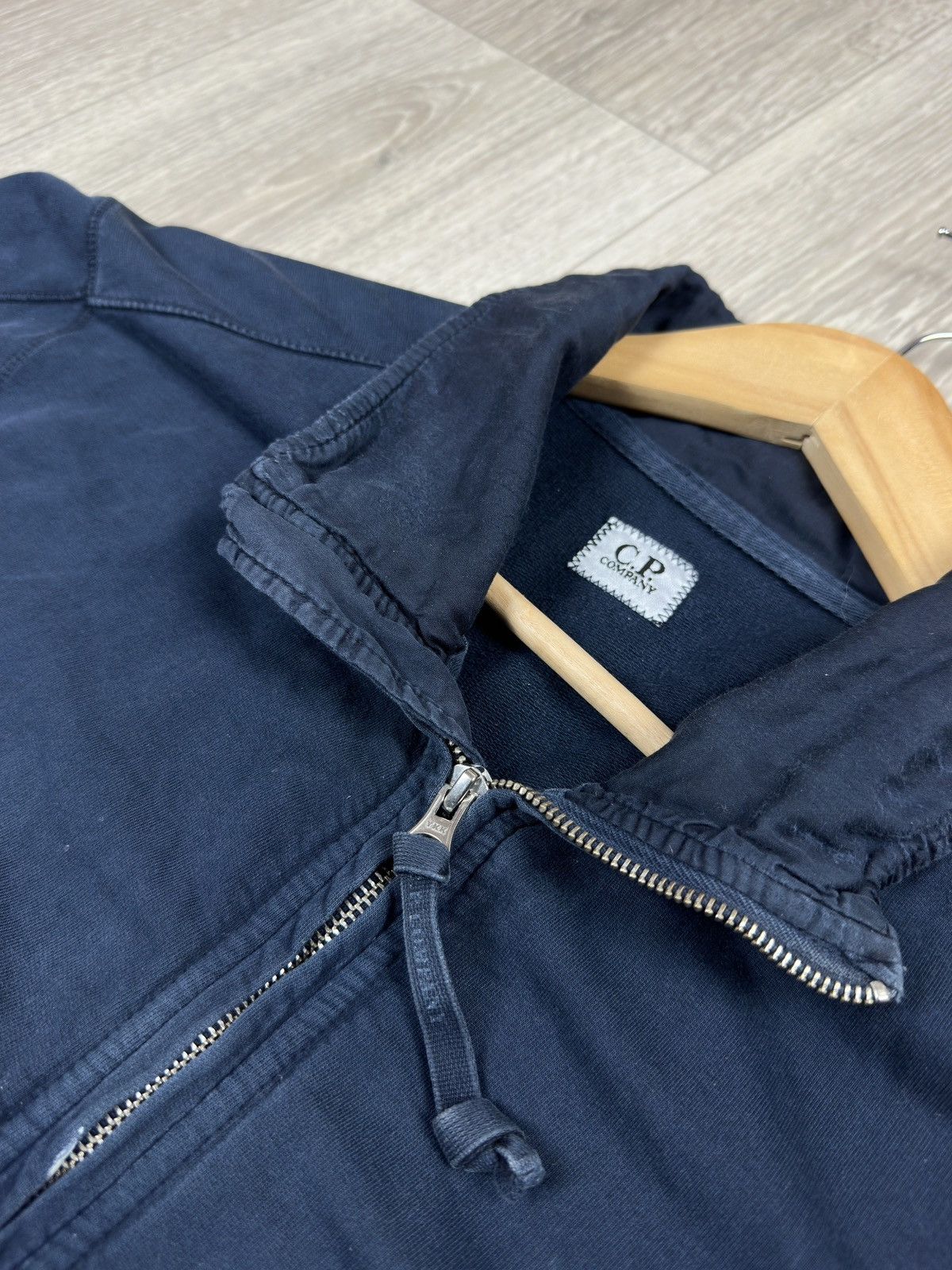 C.P. Company Vintage Distressed CP Company Zip Sweatshirt Size US L / EU 52-54 / 3 - 5 Thumbnail