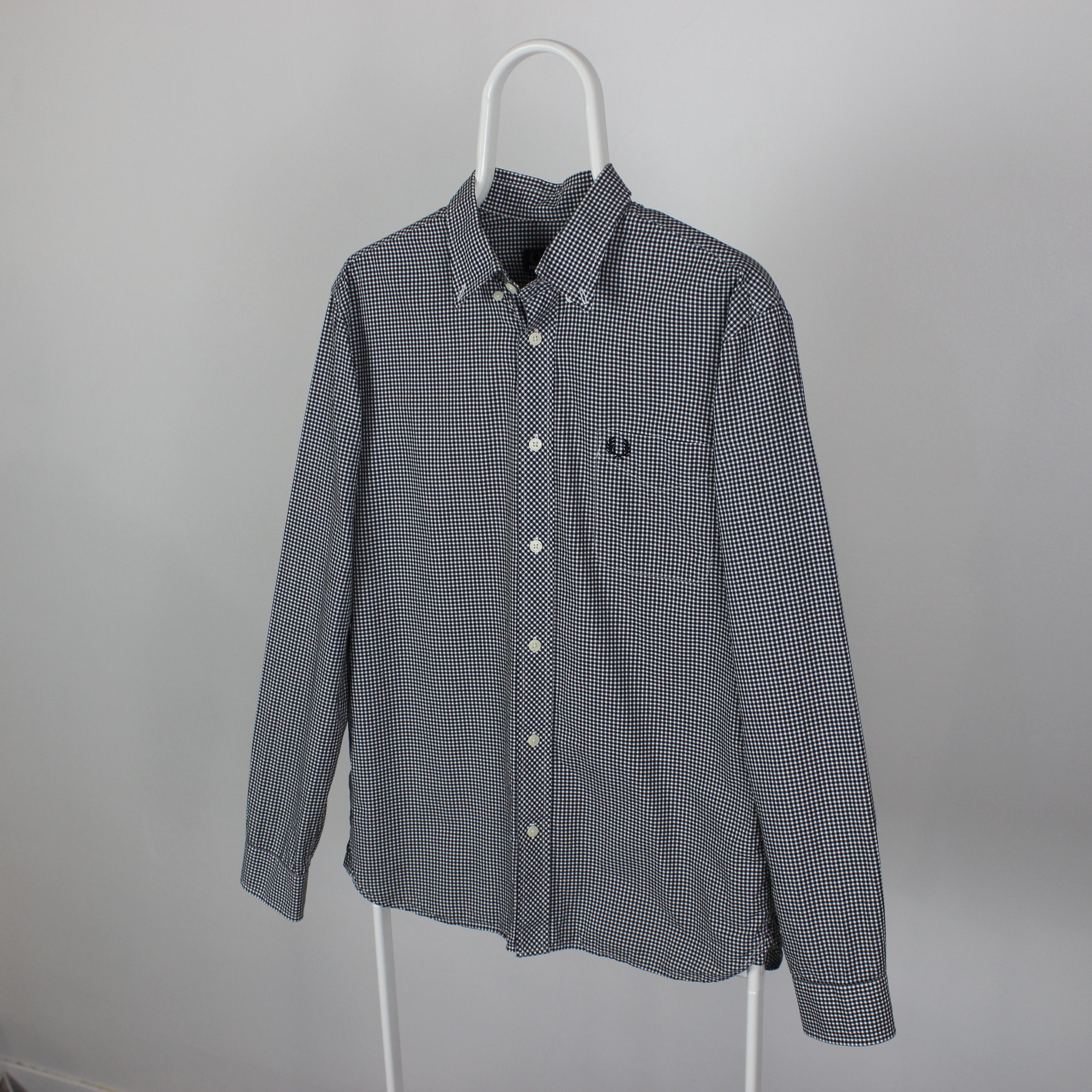 Fred Perry Fred Perry shirt men button Ups M gray Size US M / EU 48-50 / 2 - 1 Thumbnail