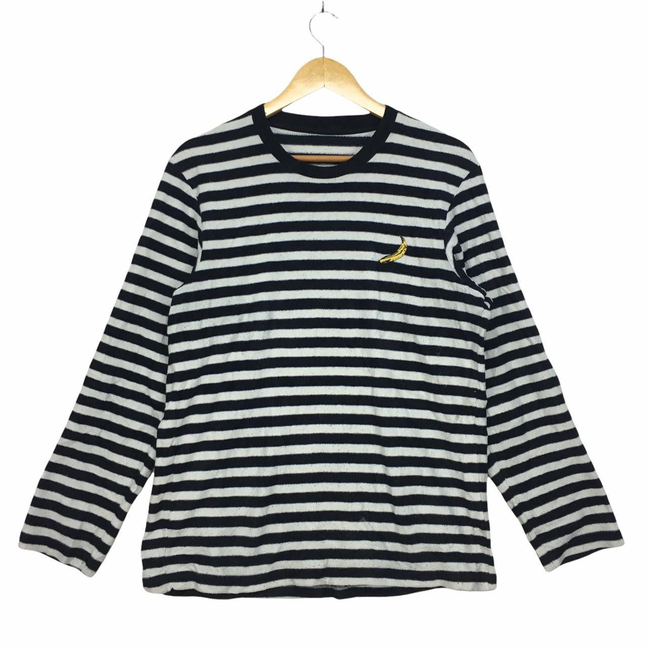 Andy Warhol × Uniqlo UNIQLO x ANDY WARHOL Long Sleeve Fleece T-Shirt Banana Size L / US 10 / IT 46 - 1 Thumbnail