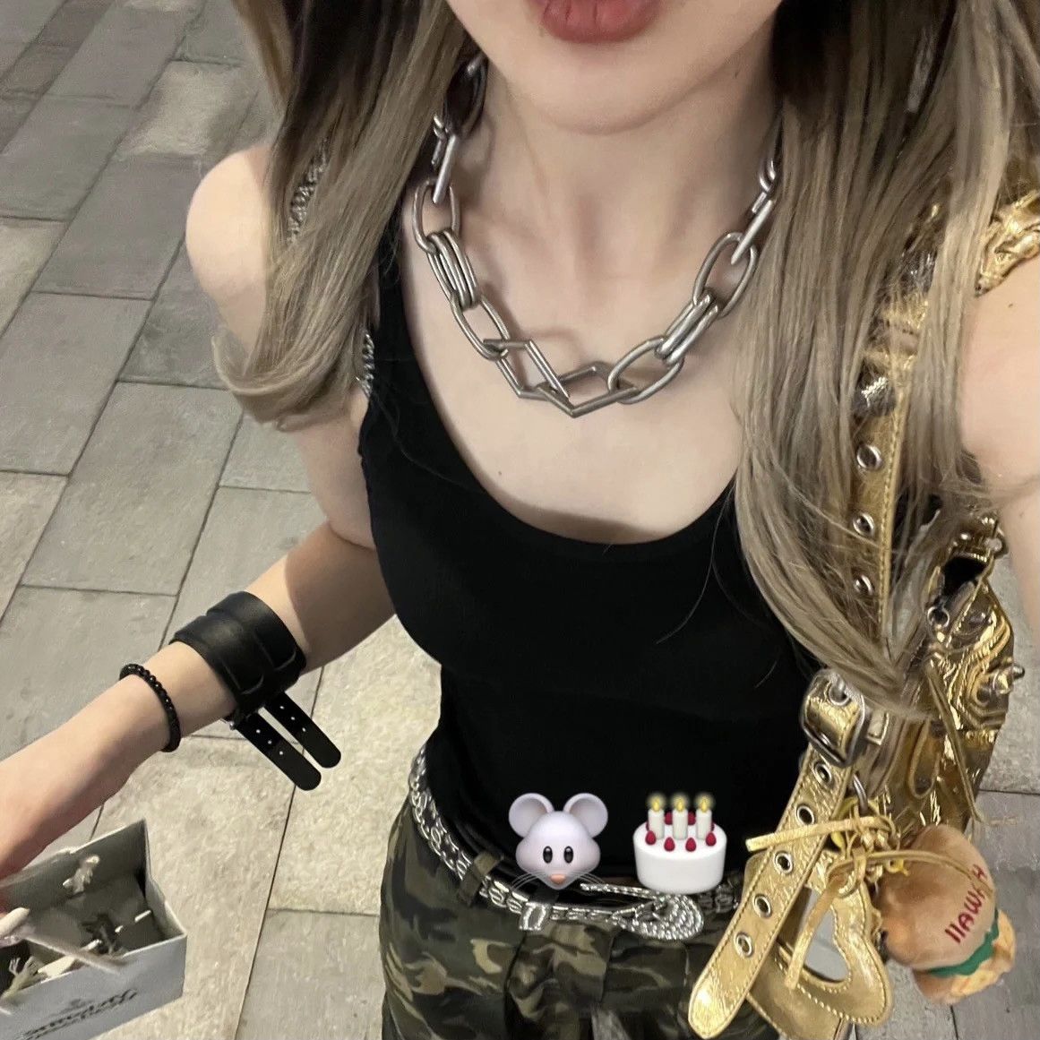 Other Punk STEAL! Y2K Chains Necklace Chain Size ONE SIZE - 3 Thumbnail