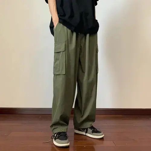 Other Big Pockets Casual Cargo Pants Men's Vintage Hip-hop Pants Size US 29 - 1 Thumbnail