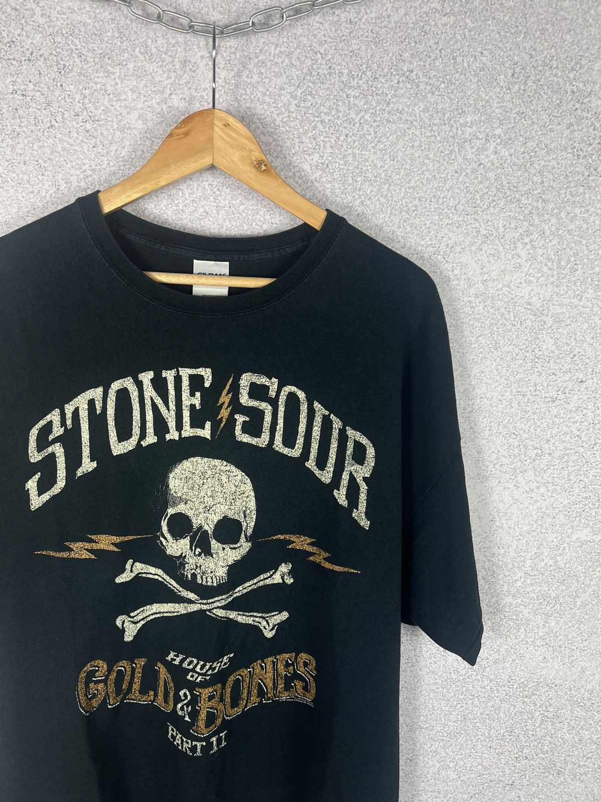 Band Tees Vintage Stone Sour House Of Gold Bones Rock Band T-Shirt Size US XXL / EU 58 / 5 - 2 Thumbnail