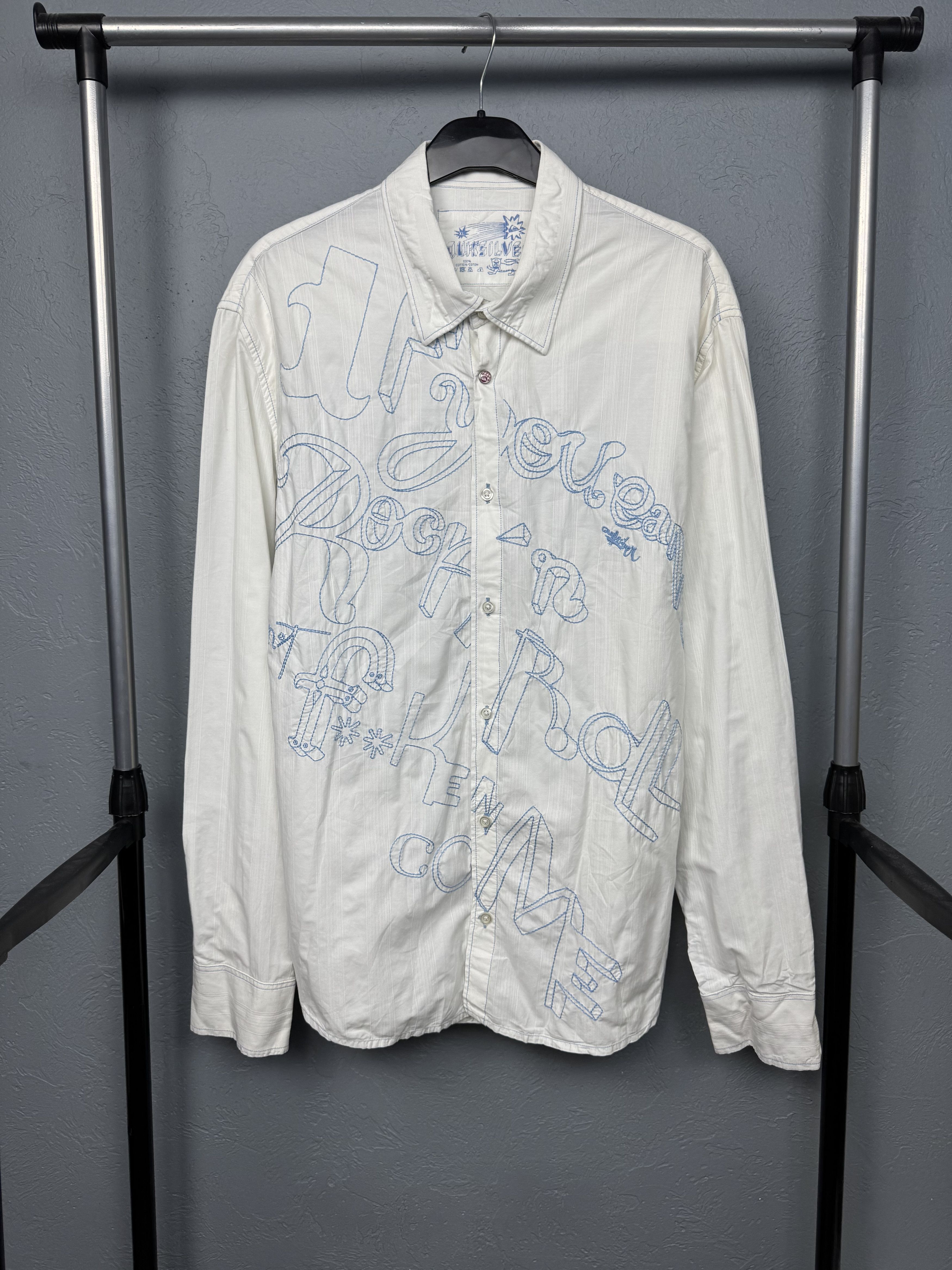Quiksilver Quicksilver Vintage Mens Hawaiian Shirt Surf Style Size US XL / EU 56 / 4 - 1 Thumbnail