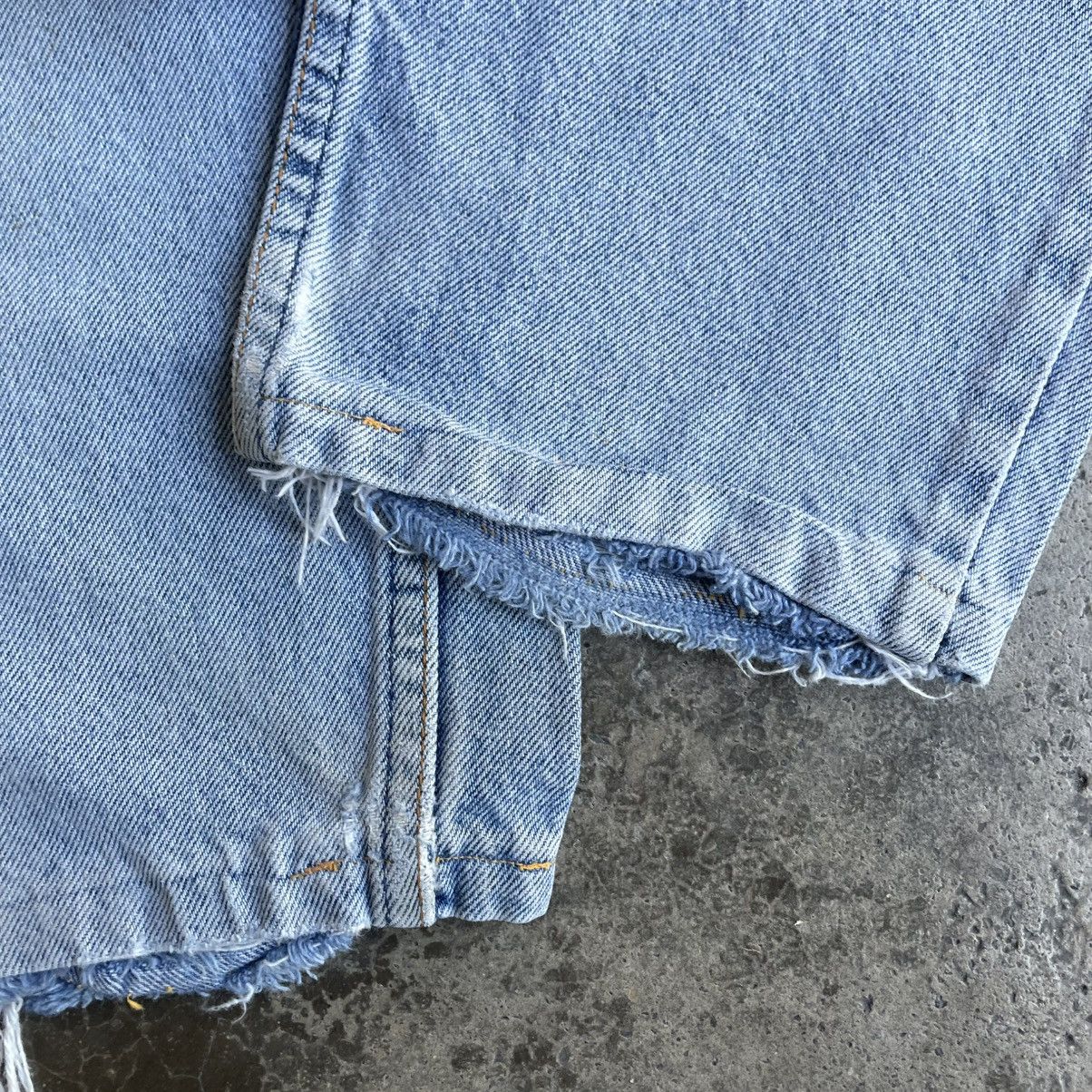 Levi's Vintage Clothing 🔥Vintage Levis Stoned Washed Ripped Distress Dirty Jeans Size US 30 / EU 46 - 8 Thumbnail