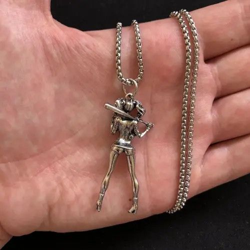 Jewelry Punk Necklace Gothic Chain Size ONE SIZE - 3 Thumbnail