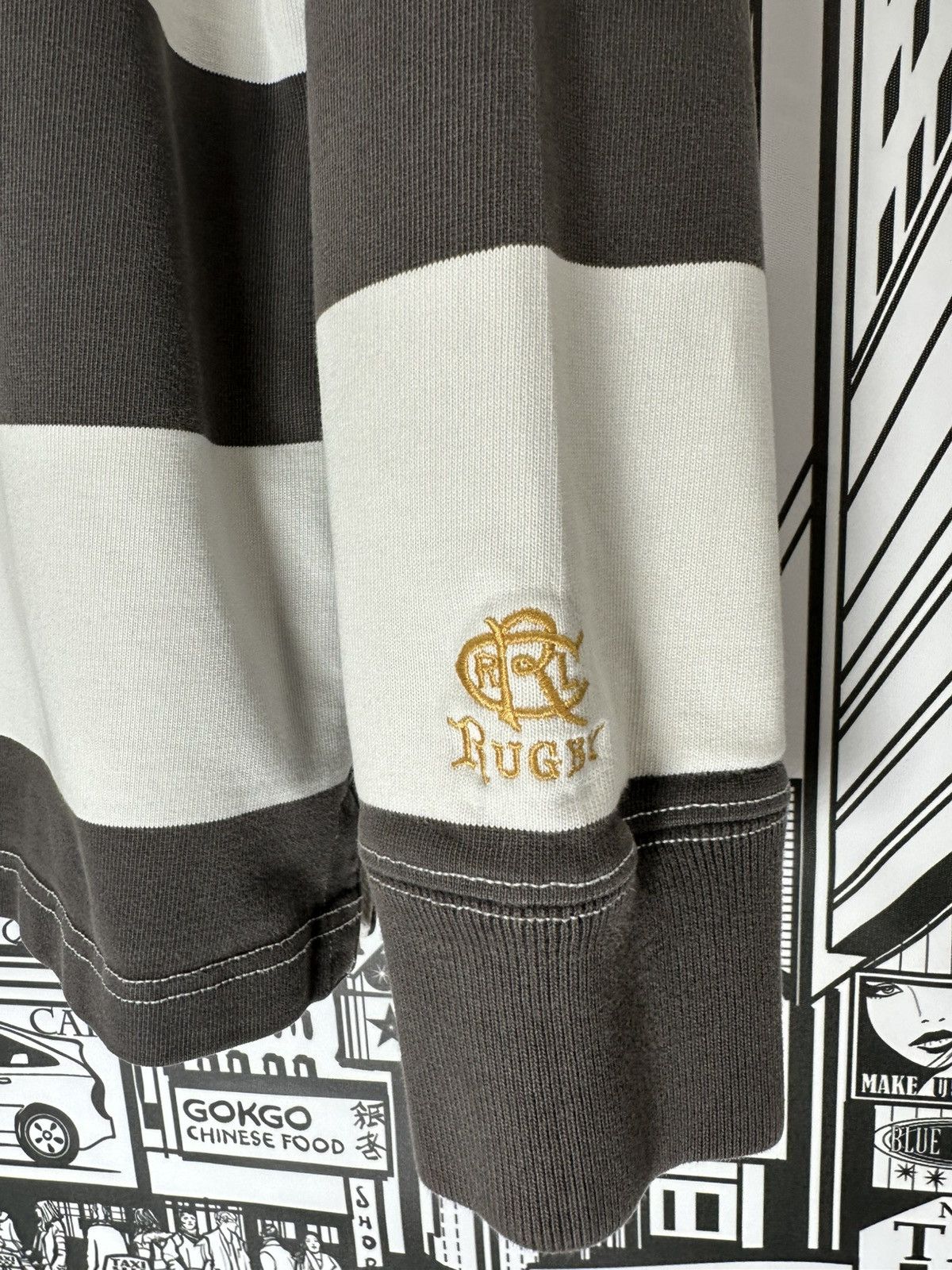 Rugby Ralph Lauren Rugby Ralph Lauren 2011 United Kingdom Rugby Charcoal Gray Size US XL / EU 56 / 4 - 5 Thumbnail