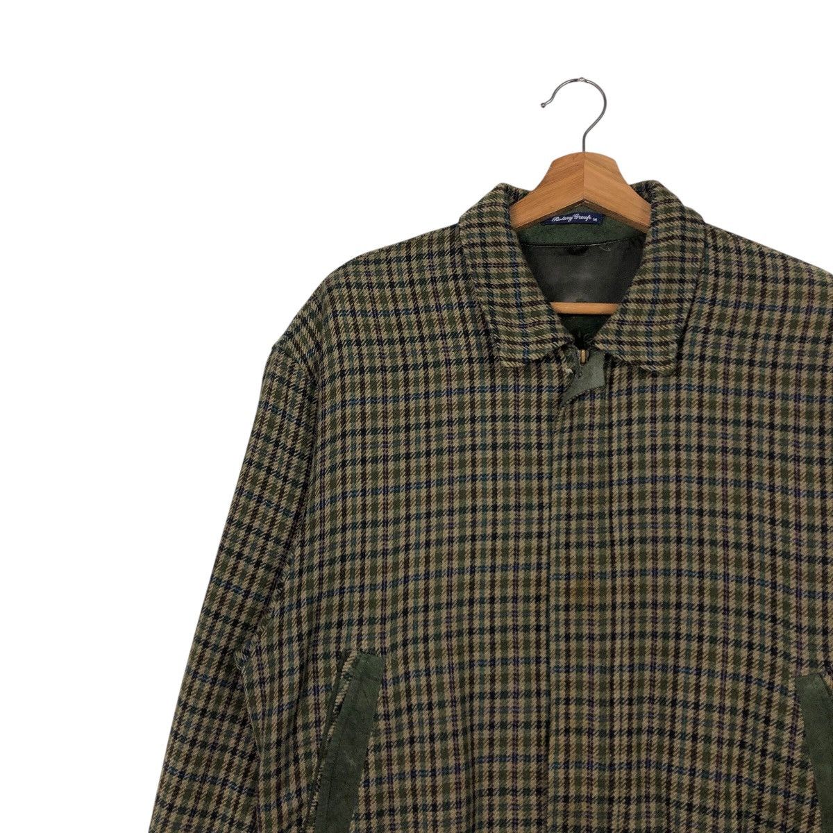 Issey Miyake 📌Vintage Bomber Jacket Rotary Enough Tartan Design Size US M / EU 48-50 / 2 - 8 Thumbnail