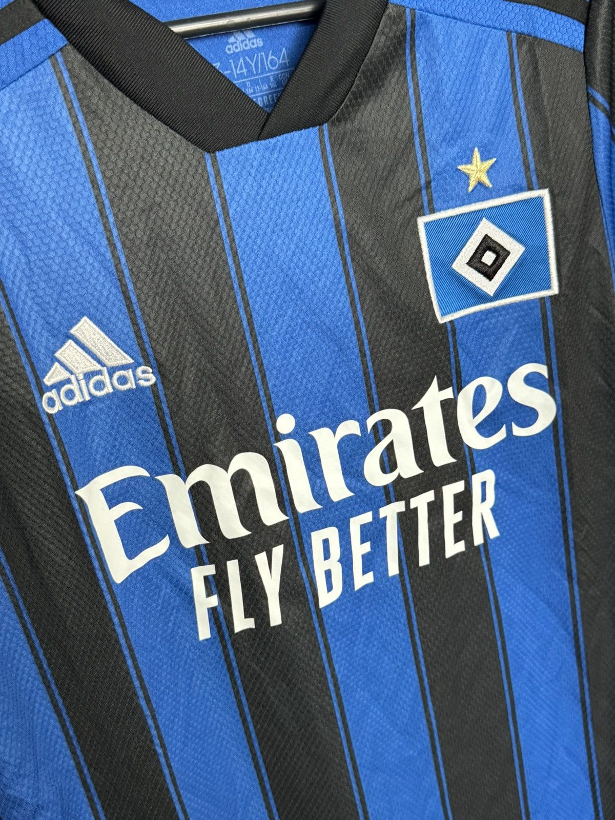 Adidas KIDS New Hamburg 21/22 Away Football Jersey T-Shirt Size US XS / EU 42 / 0 - 3 Thumbnail