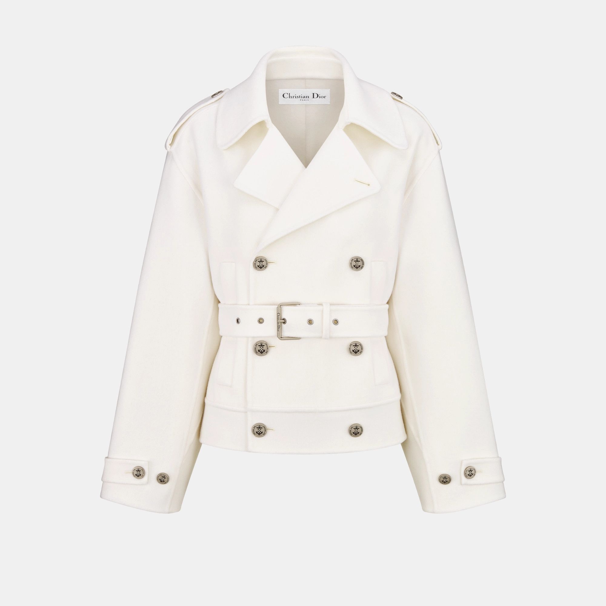Dior o1bcso1str0126 Coats in White Size S / US 4 / IT 40 - 1 Preview