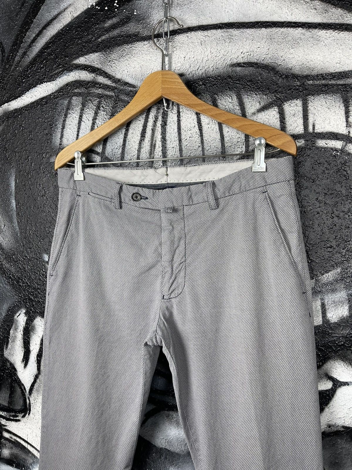 Boggi Boggi Milano Grey Chino Luxury Pants Men’s Size 48 Size US 32 / EU 48 - 4 Thumbnail