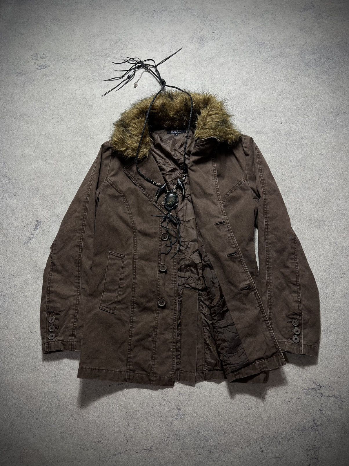 In The Attic 2000's In The Attic Fur Vkei Grungepunk Gothic Style