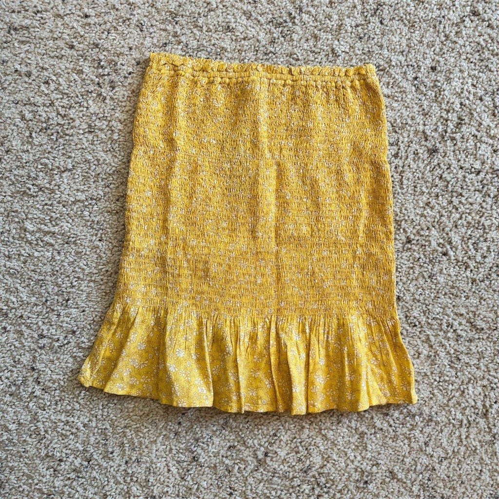 Hollister Hollister 2-Piece Matching Set Womens Size S/M Yellow Flora Size S / US 4 / IT 40 - 6 Thumbnail