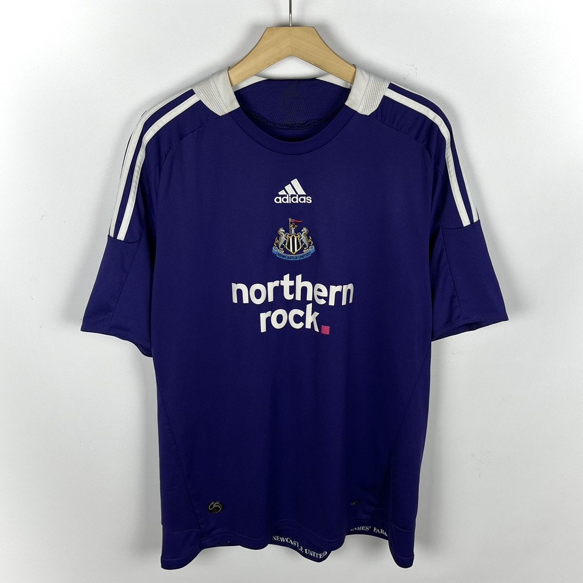 Adidas Vintage Adidas New Castle united home soccer jersey 2008 Size US L / EU 52-54 / 3 - 1 Thumbnail