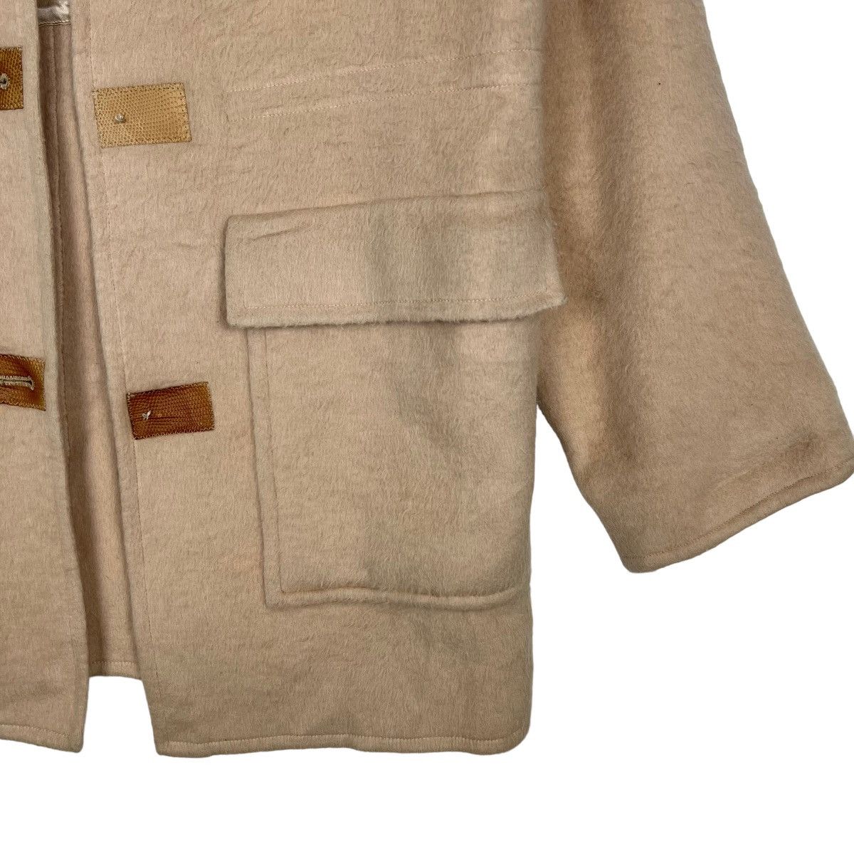Other 🔥 BASILE MOHAIR WOOL COAT MASE IN ITALY Size US M / EU 48-50 / 2 - 5 Thumbnail