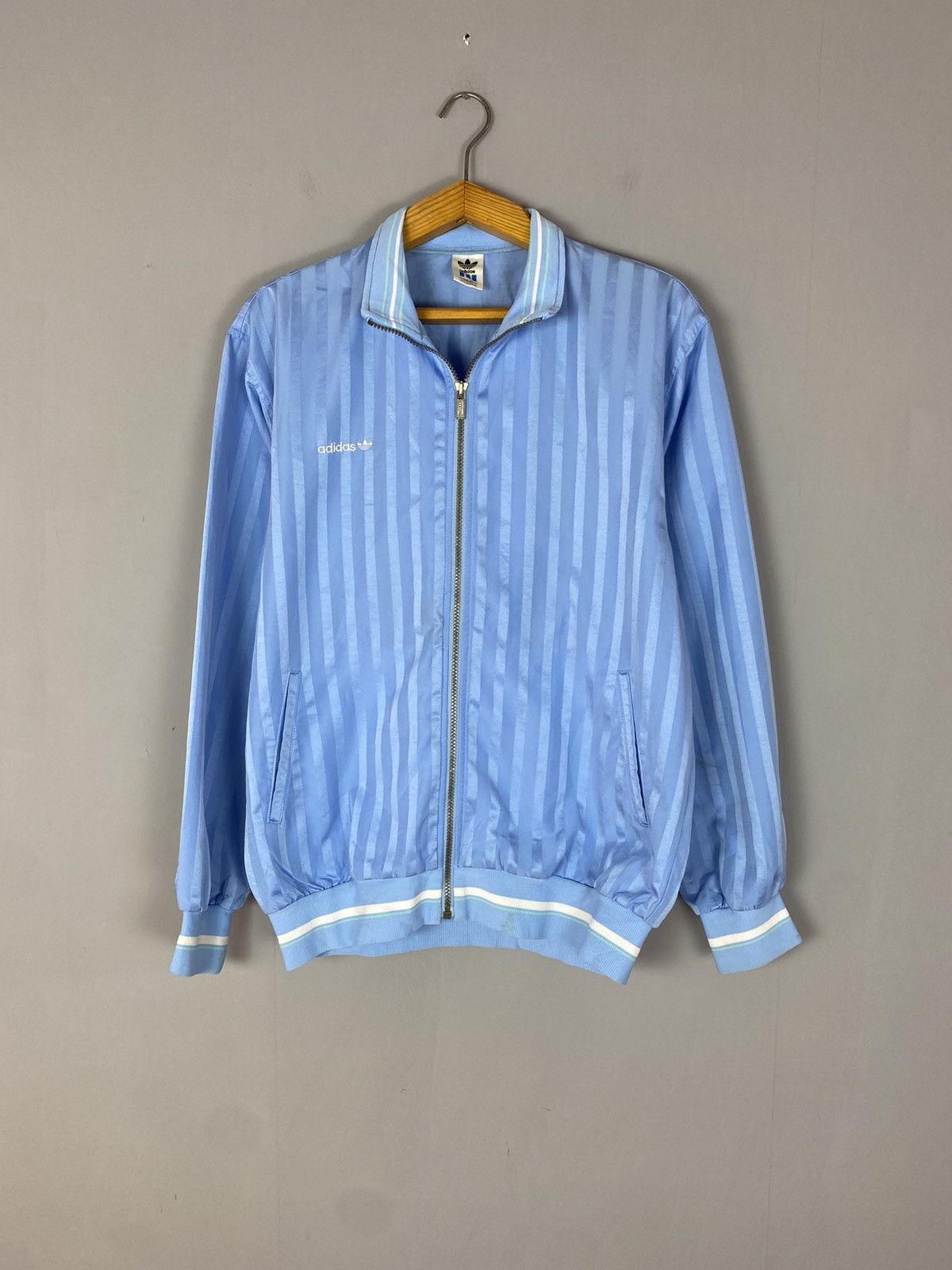 Adidas × Vintage Vintage 90s adidas full zip sweatshirt Size US M / EU 48-50 / 2 - 1 Thumbnail