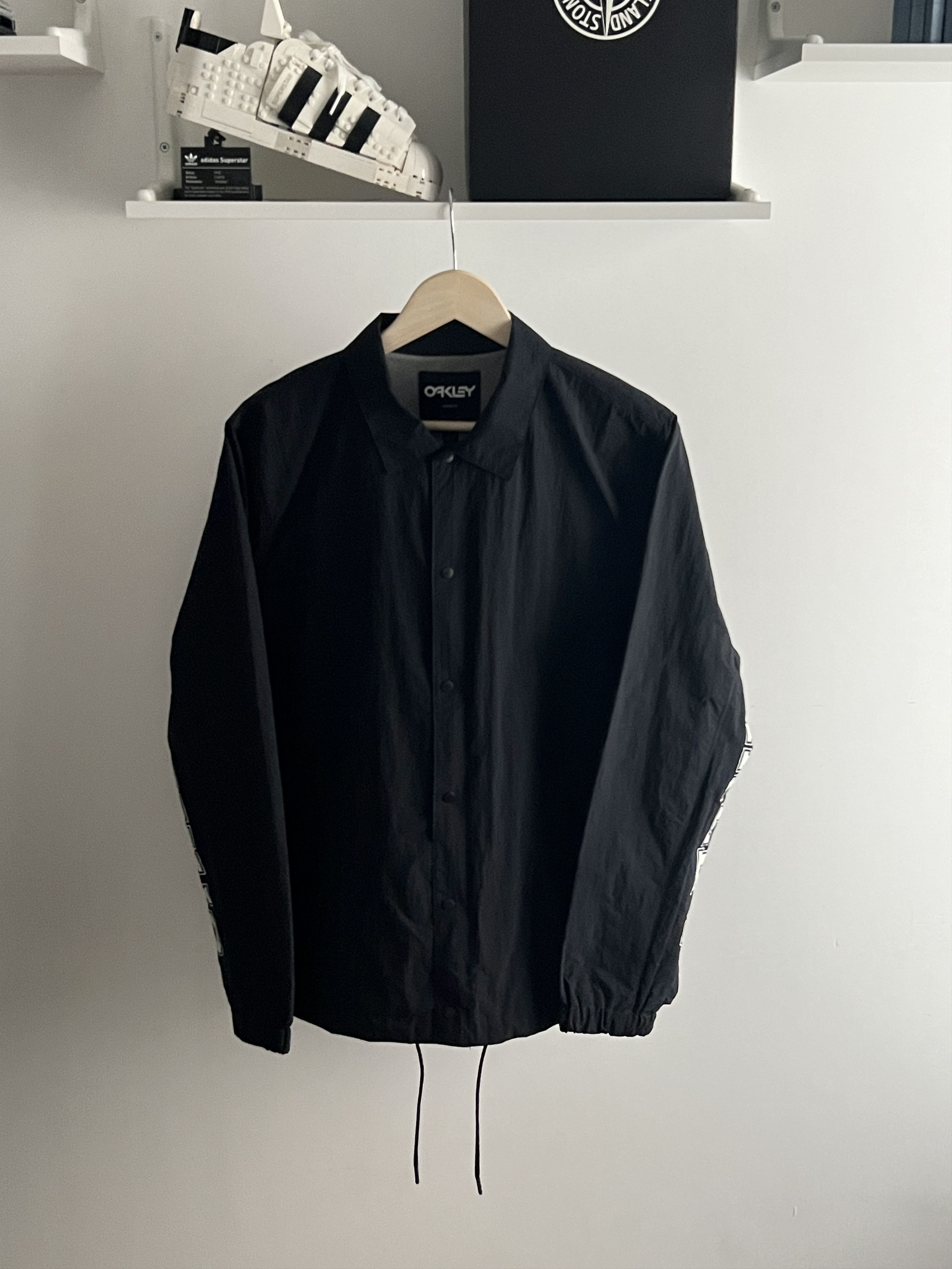 Oakley Oakley Overshirt Bomber Nylon Windbreaker Gorpcore Size US M / EU 48-50 / 2 - 1 Thumbnail