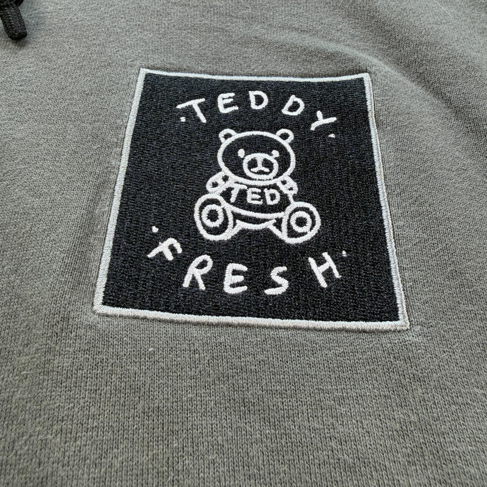 Teddy Fresh Teddy Fresh Colorblock Hoodie Olive Green Pullover Mens L Size US L / EU 52-54 / 3 - 4 Thumbnail