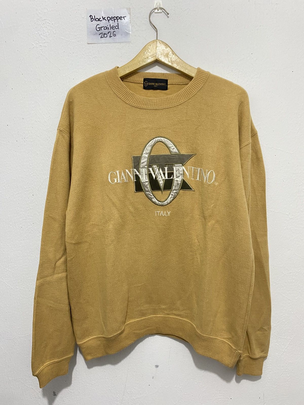 Gianni Valentino Vintage Gianni Valentino Sweatshirt Size US L / EU 52-54 / 3 - 1 Thumbnail