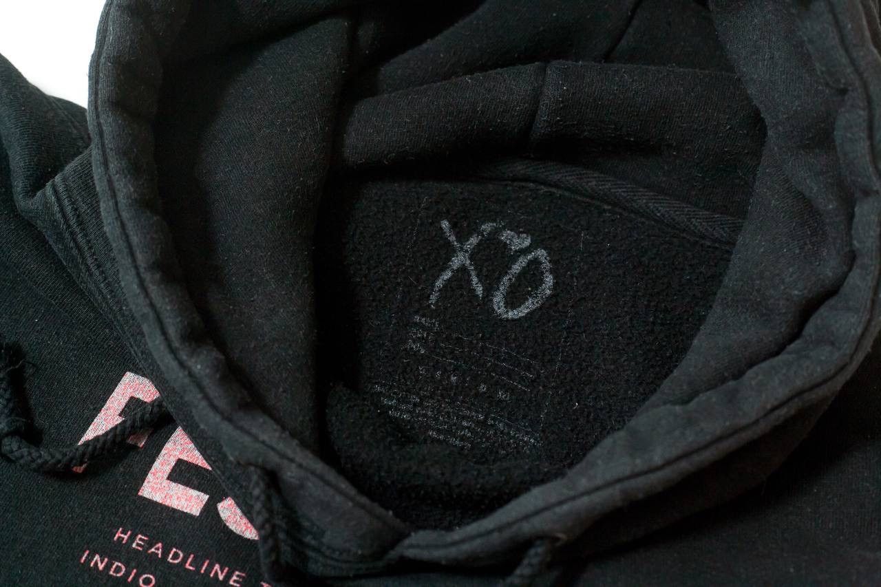 The Weeknd The Weeknd XO Festival Coachella 2018 Logo Fleece Hoodie Size US XL / EU 56 / 4 - 4 Thumbnail