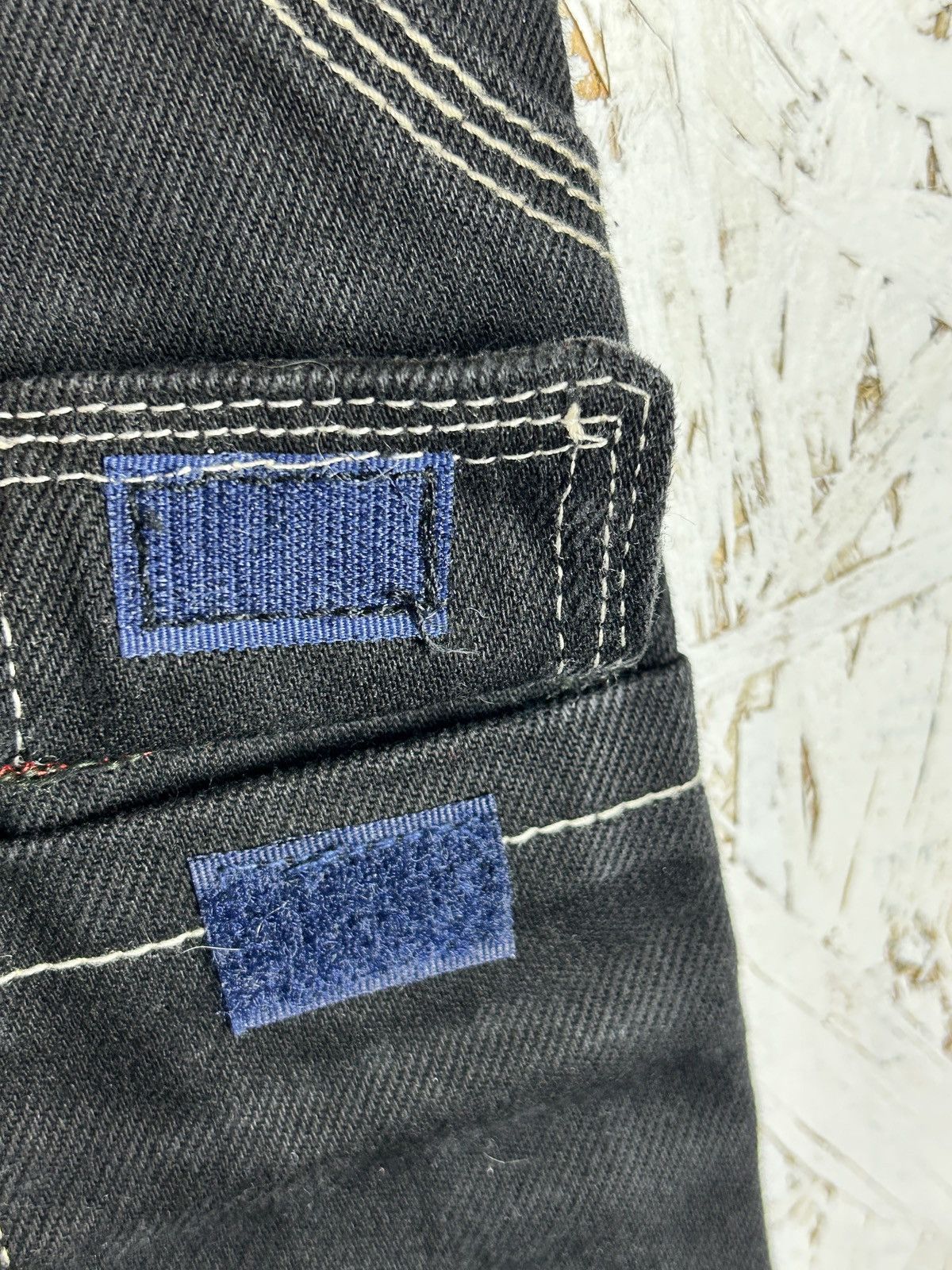 Fubu 90s Vintage Fubu Art Of Design Carpenter Denim Jeans 30 Size US 30 / EU 46 - 3 Thumbnail