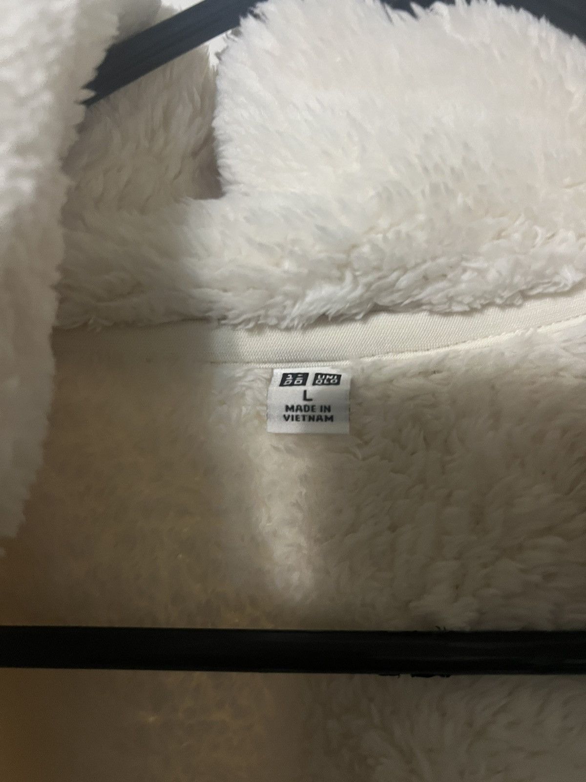 Uniqlo Uniqlo Fluffy Yarn Fleece Full-Zip Jacket Sz L Size L / US 10 / IT 46 - 3 Thumbnail