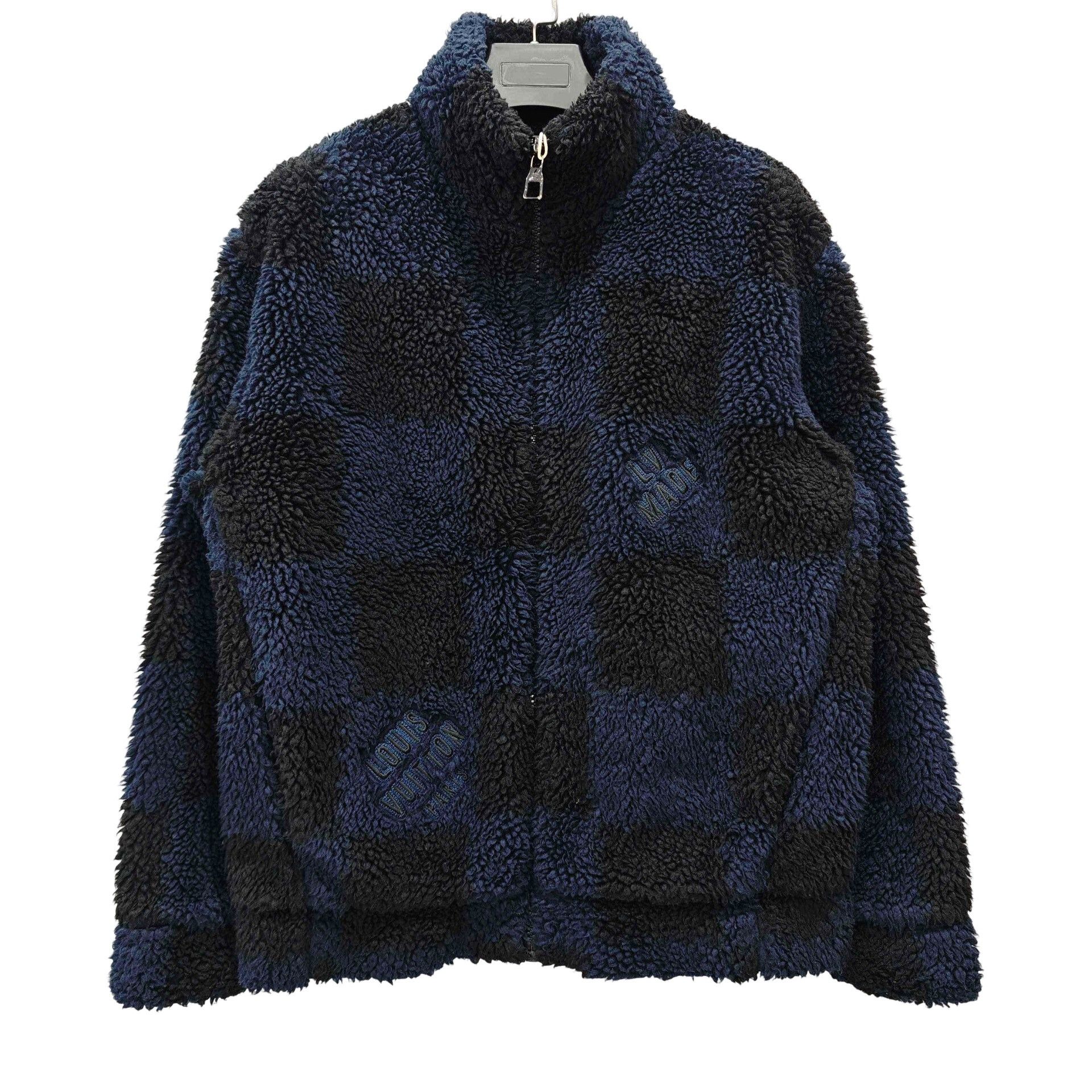 Louis Vuitton Louis Vuitton Damier Fleece Jacket XL Size US XL / EU 56 / 4 - 1 Thumbnail