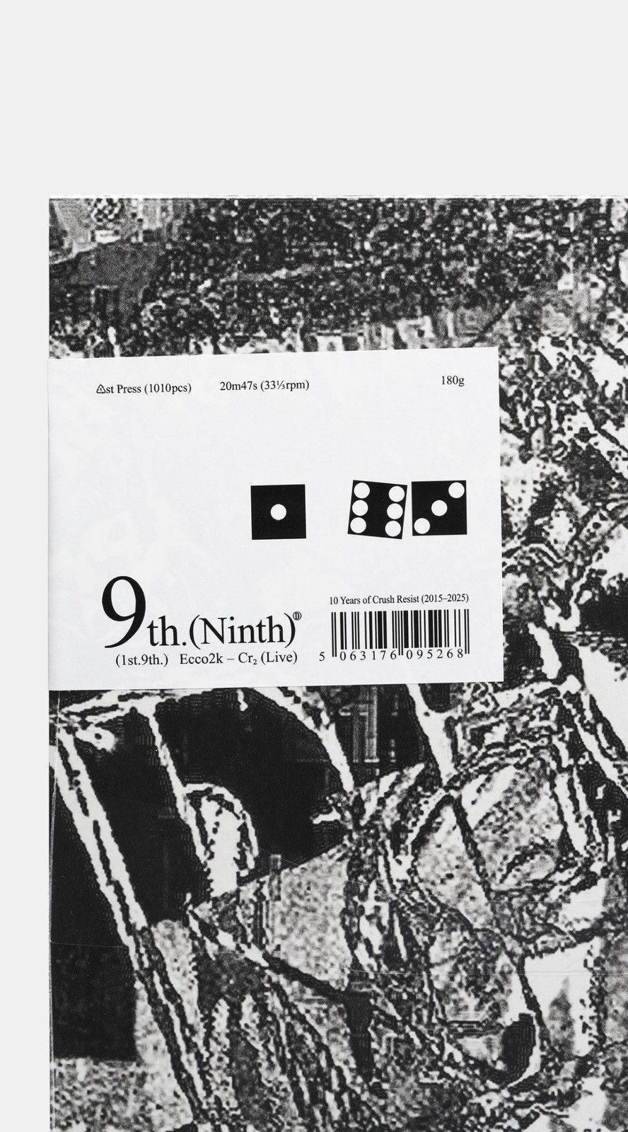 Drain Gang × Sad Boys Ecco2k - Cr, (Live) 1st Press Vinyl Size ONE SIZE - 4 Thumbnail