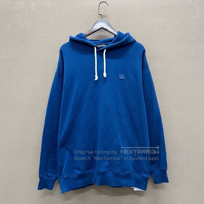 Acne Studios Acne Studios Smiley Embroidered Hooded Sweatshirt Size US S / EU 44-46 / 1 - 1 Thumbnail