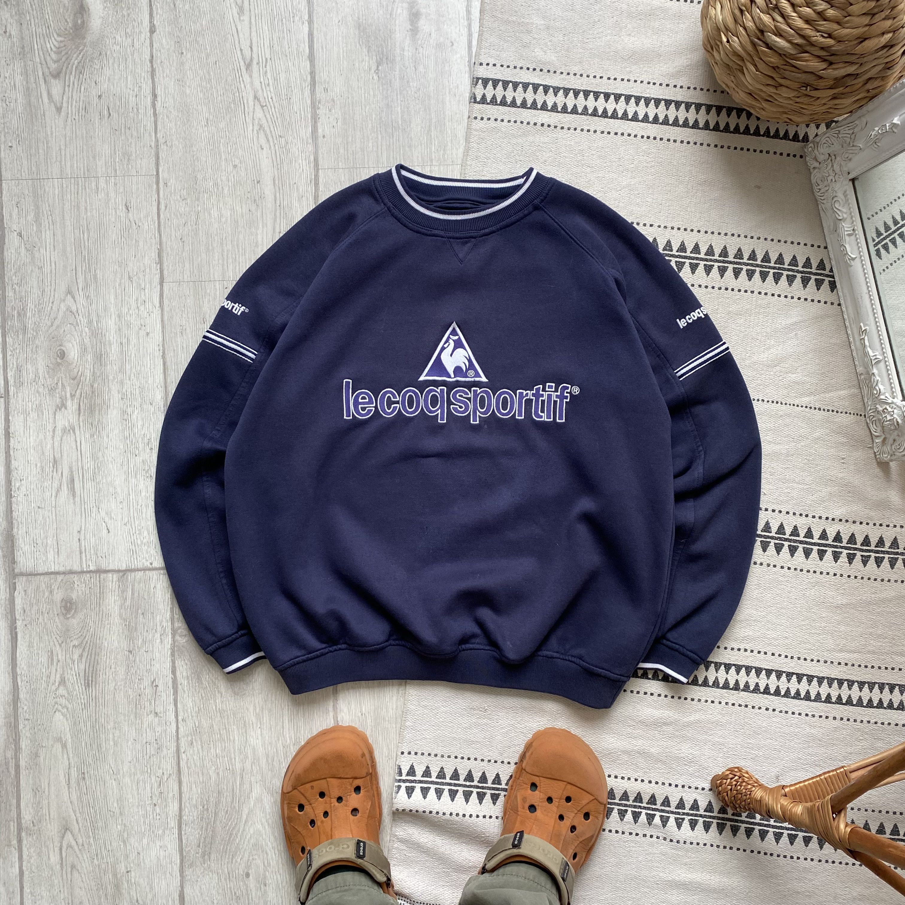 Le Coq Sportif Vintage 90's Le Coq Sportif Boxy sweatshirt srewneck Size US XS / EU 42 / 0 - 1 Thumbnail
