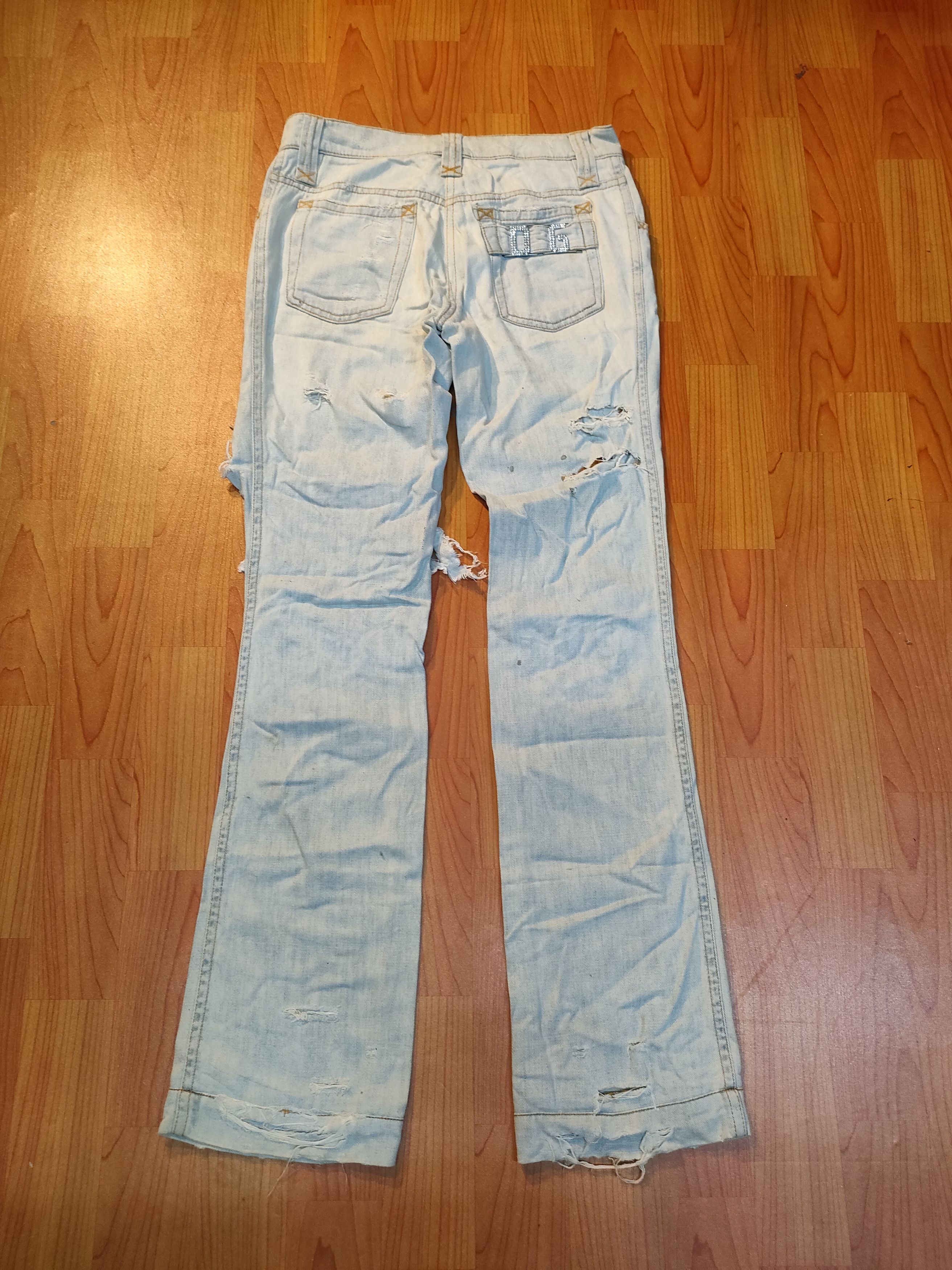 Dolce & Gabbana × If Six Was Nine Dolce & Gabbana Distressed Hype Luxury Jeans Size US 29 - 5 Thumbnail